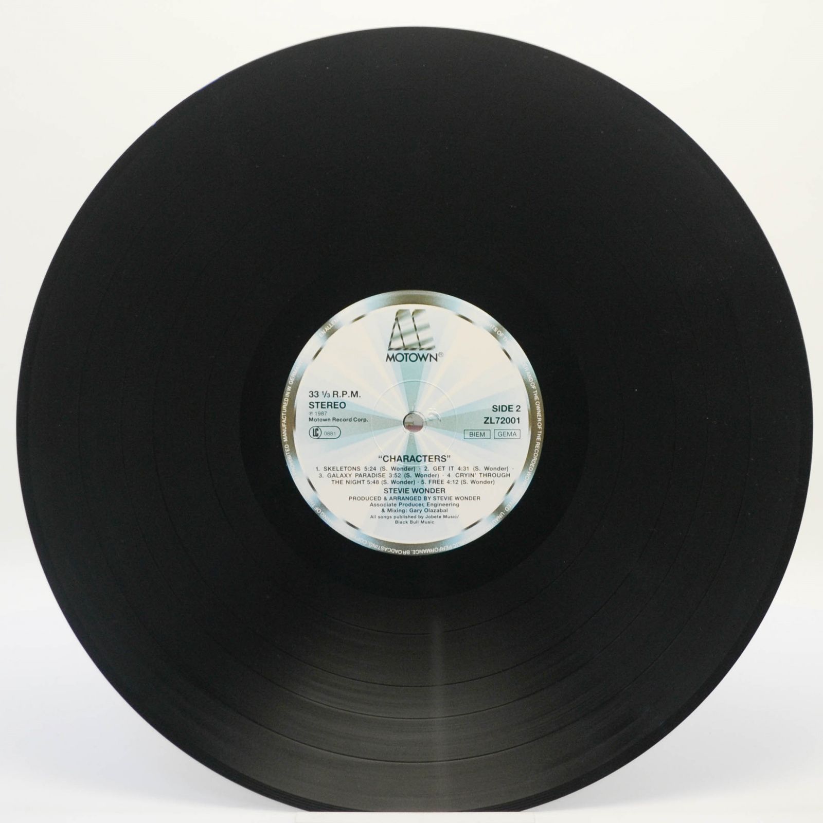 Stevie Wonder — Characters, 1987