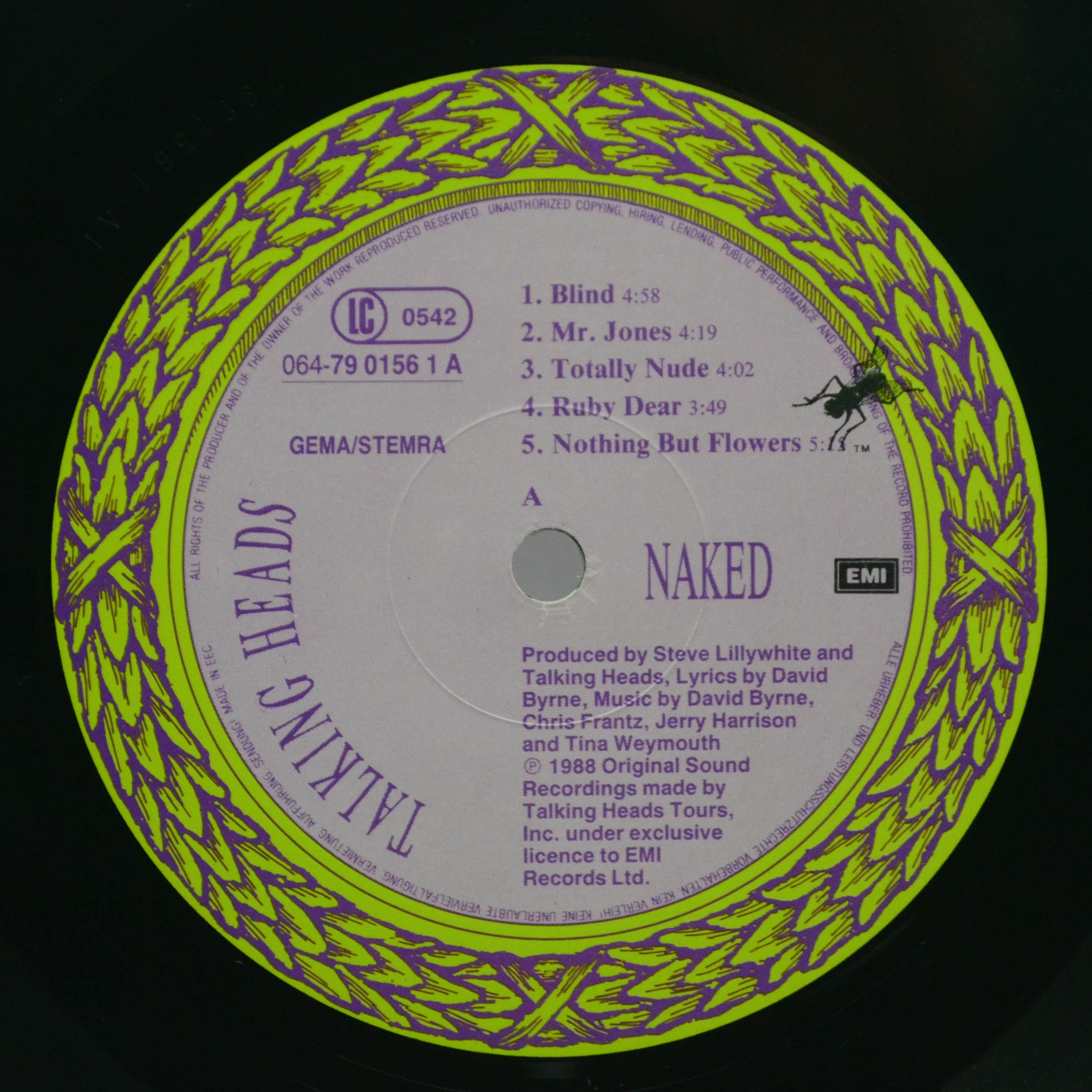 Talking Heads — Naked, 1988