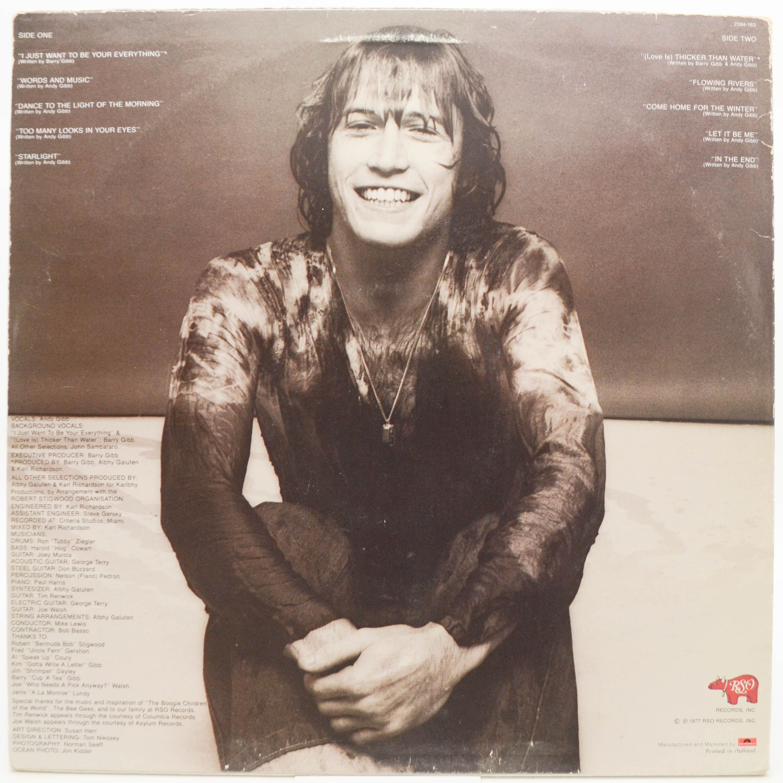 Andy Gibb — Flowing Rivers, 1977