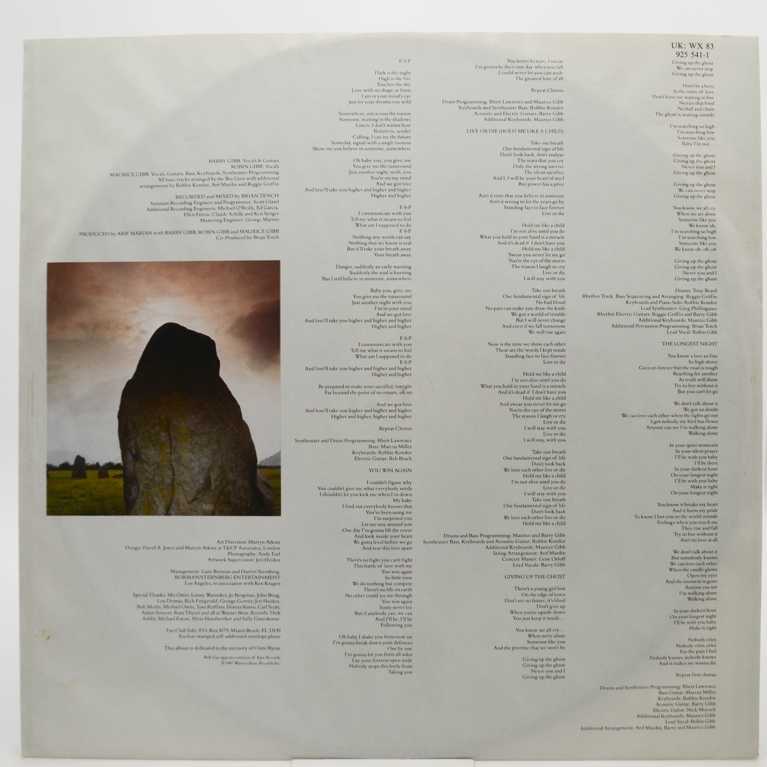 Bee Gees — E·S·P, 1987