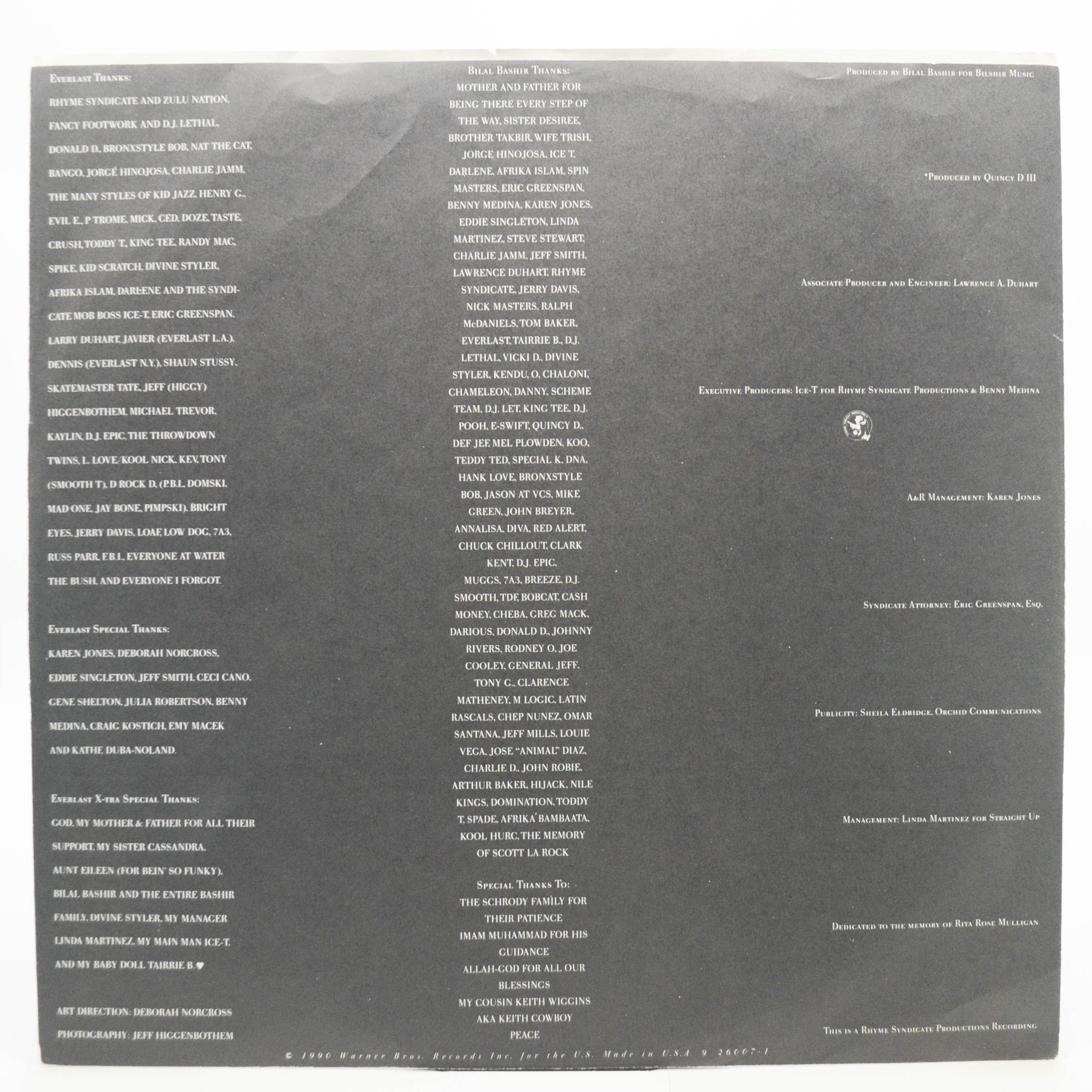 Everlast — Forever Everlasting (1-st, USA), 1990