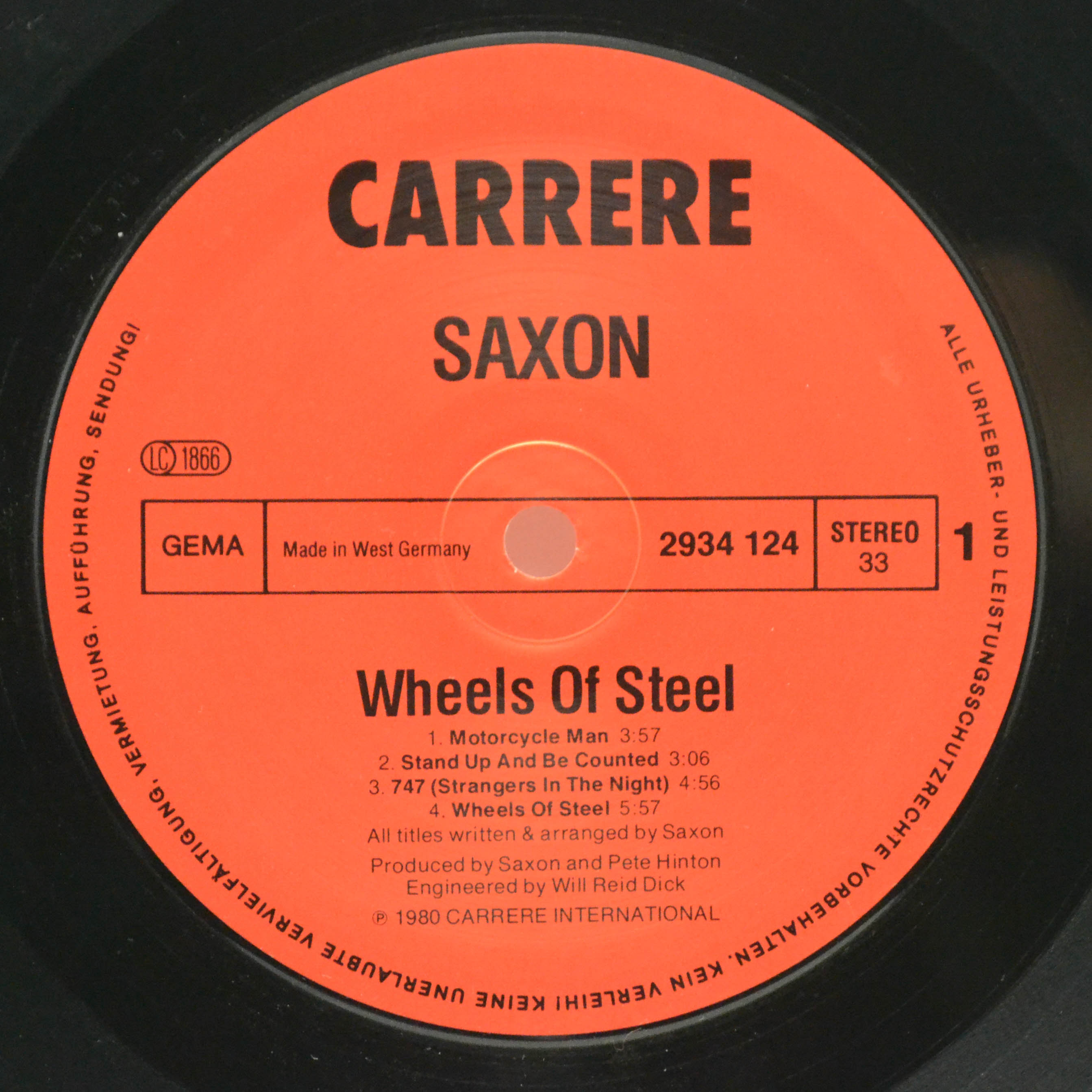 Saxon — Wheels Of Steel, 1980