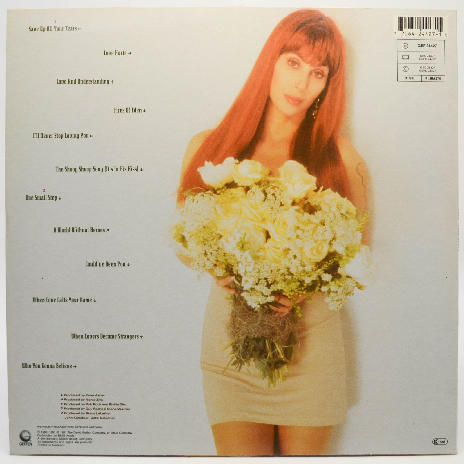 Cher — Love Hurts, 1991