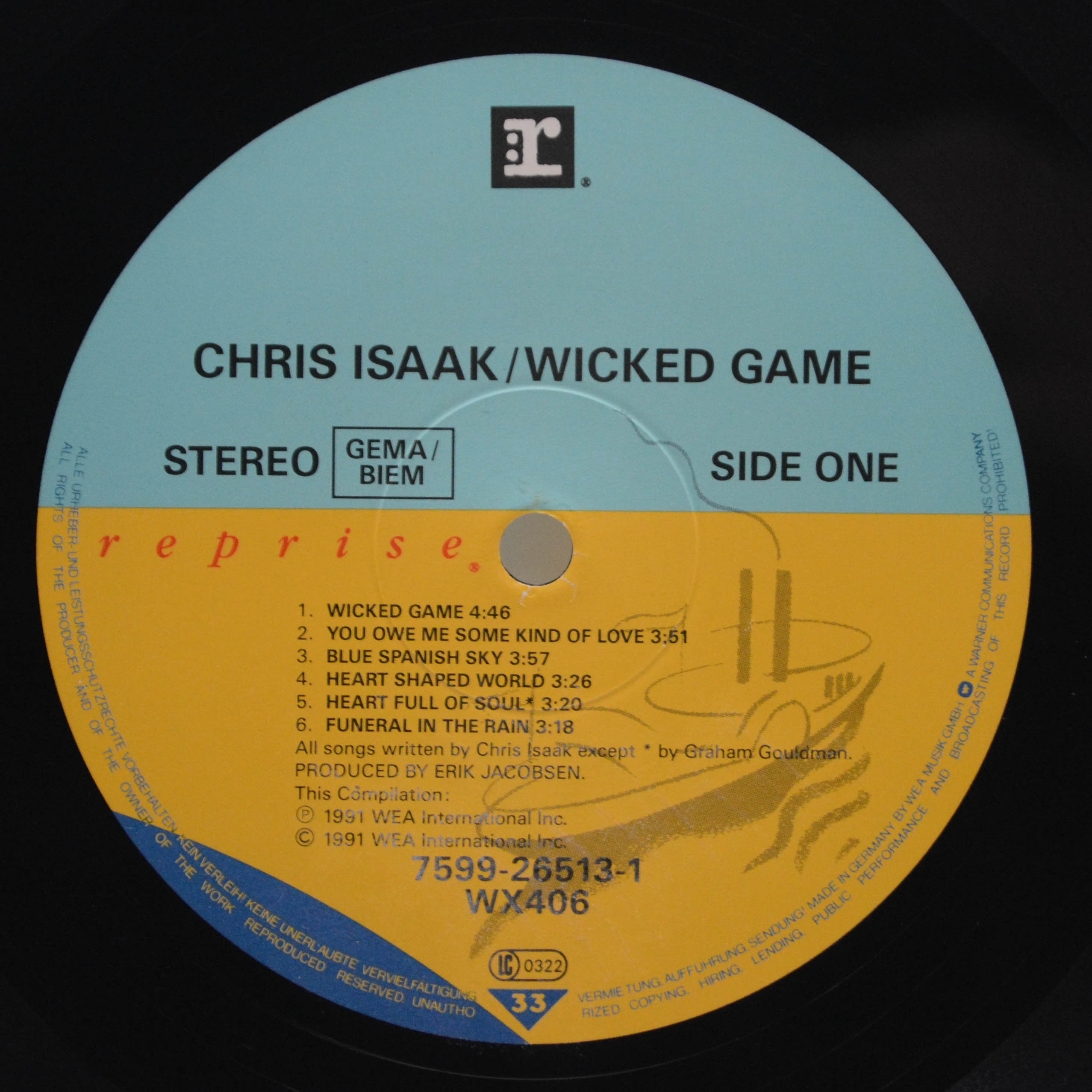 Chris Isaak — Wicked Game, 1991