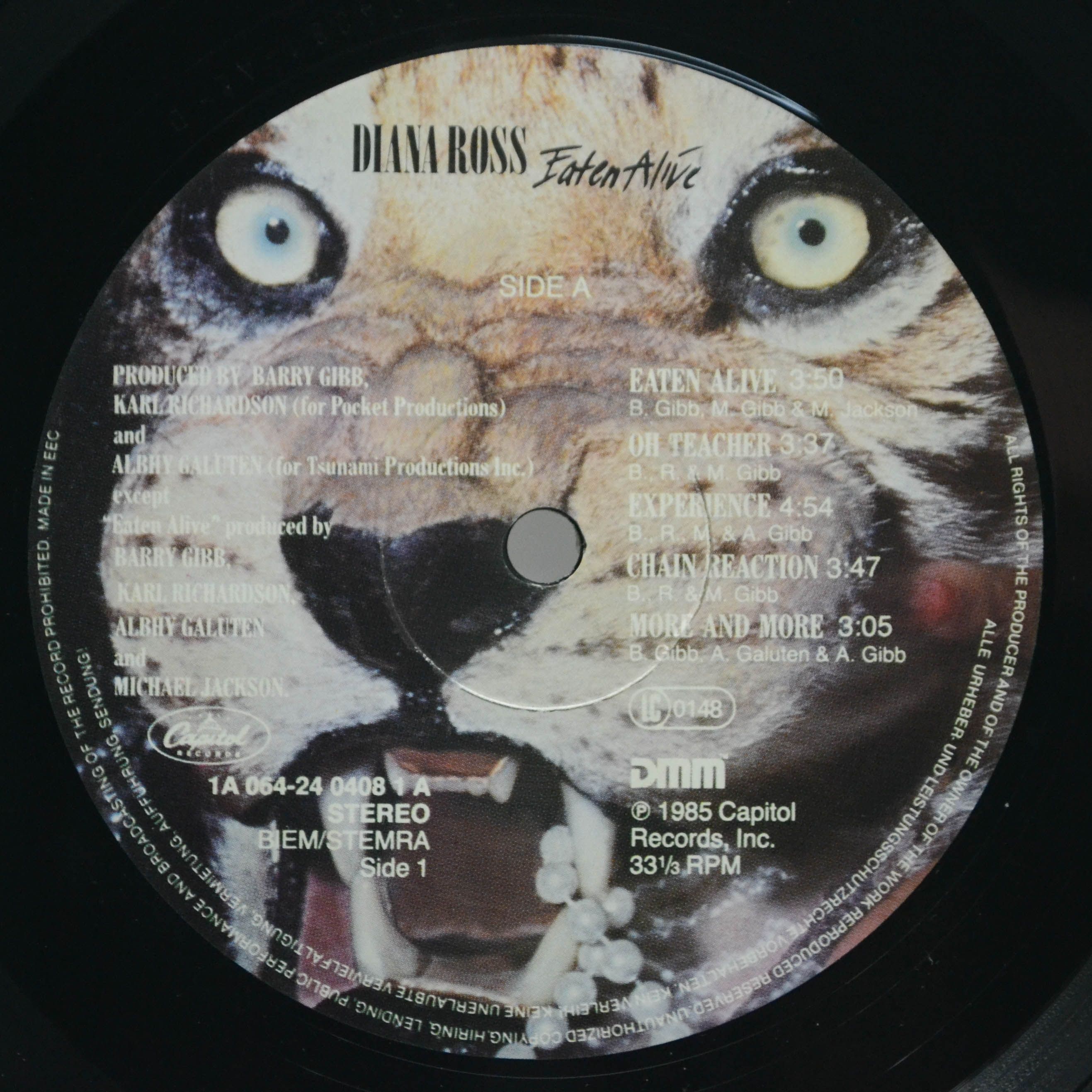 Diana Ross — Eaten Alive, 1985