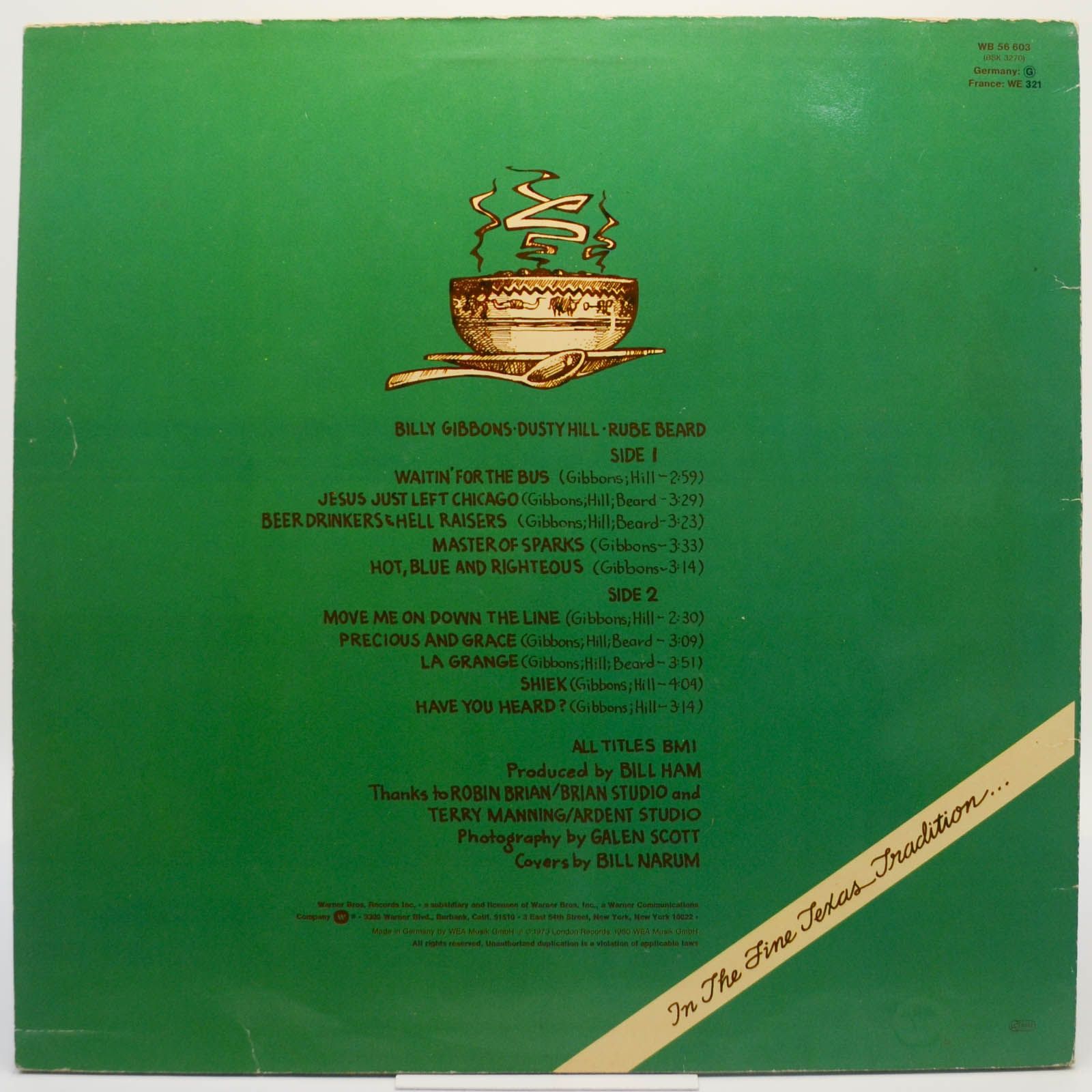 ZZ Top — Tres Hombres, 1973