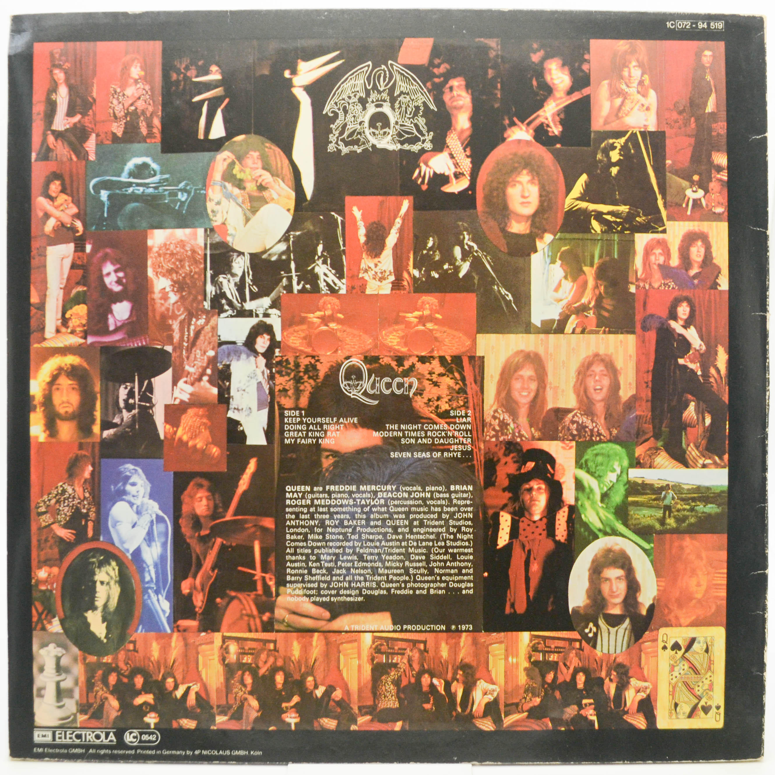 Queen — Queen, 1973