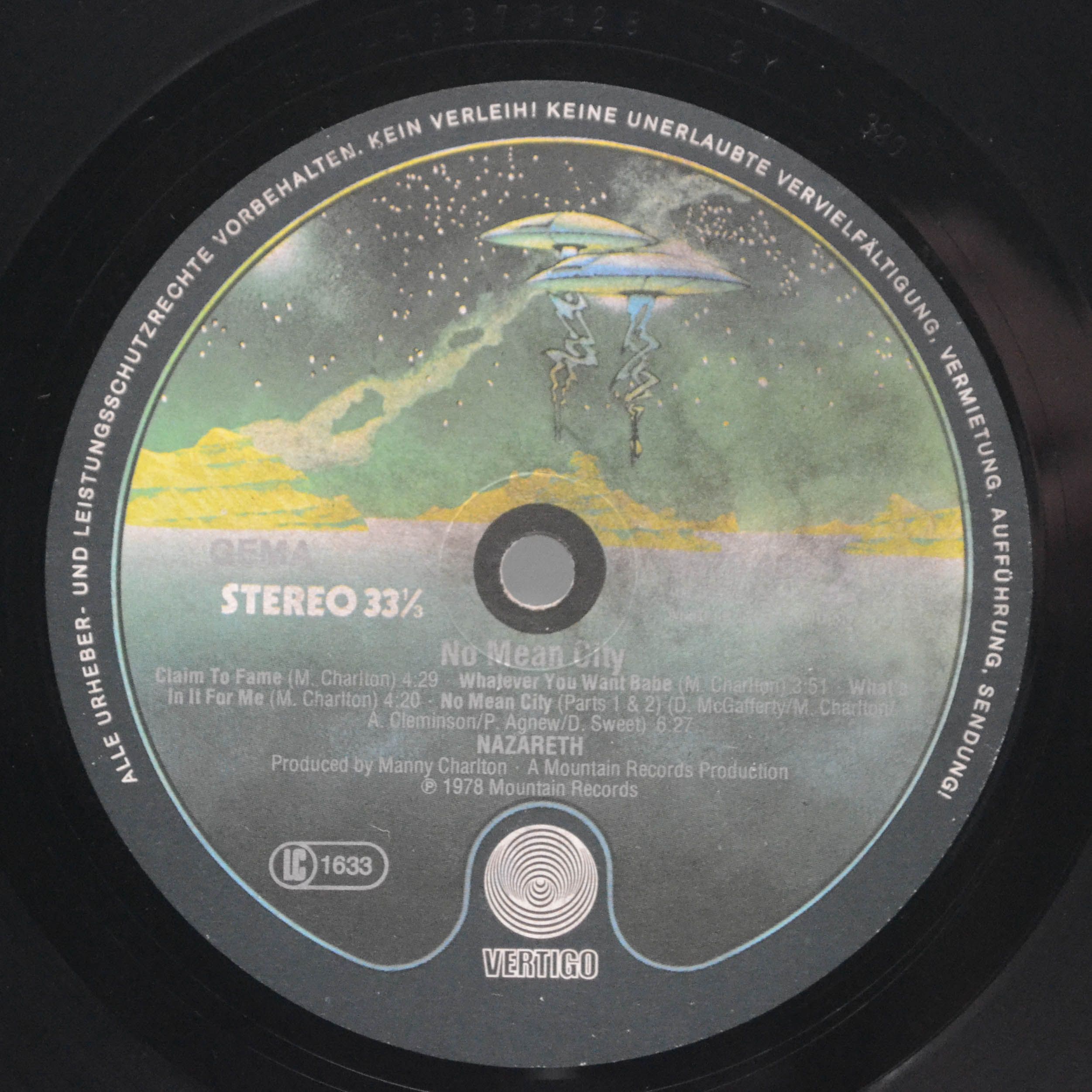 Nazareth — No Mean City, 1979