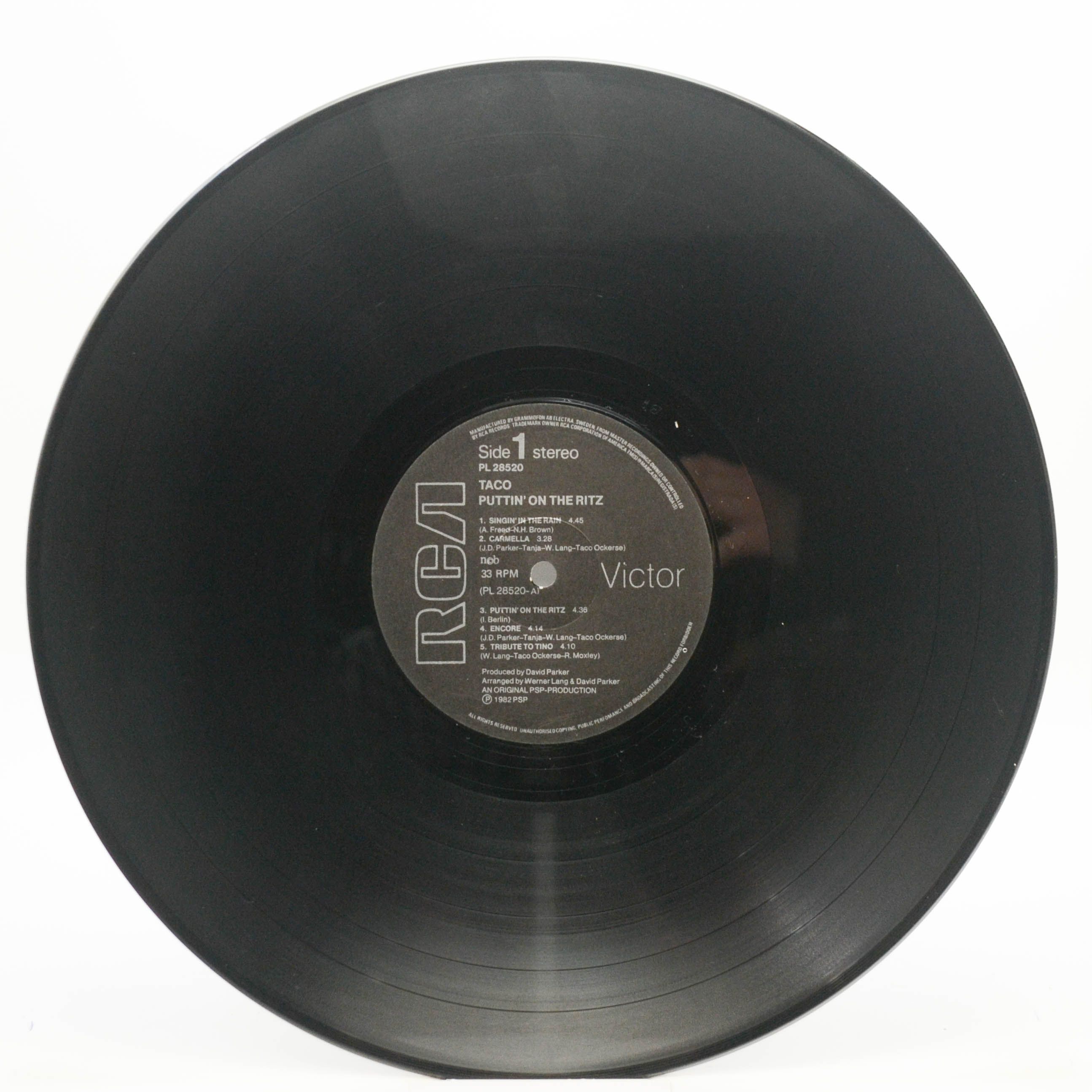 Taco — Puttin' On The Ritz!, 1982