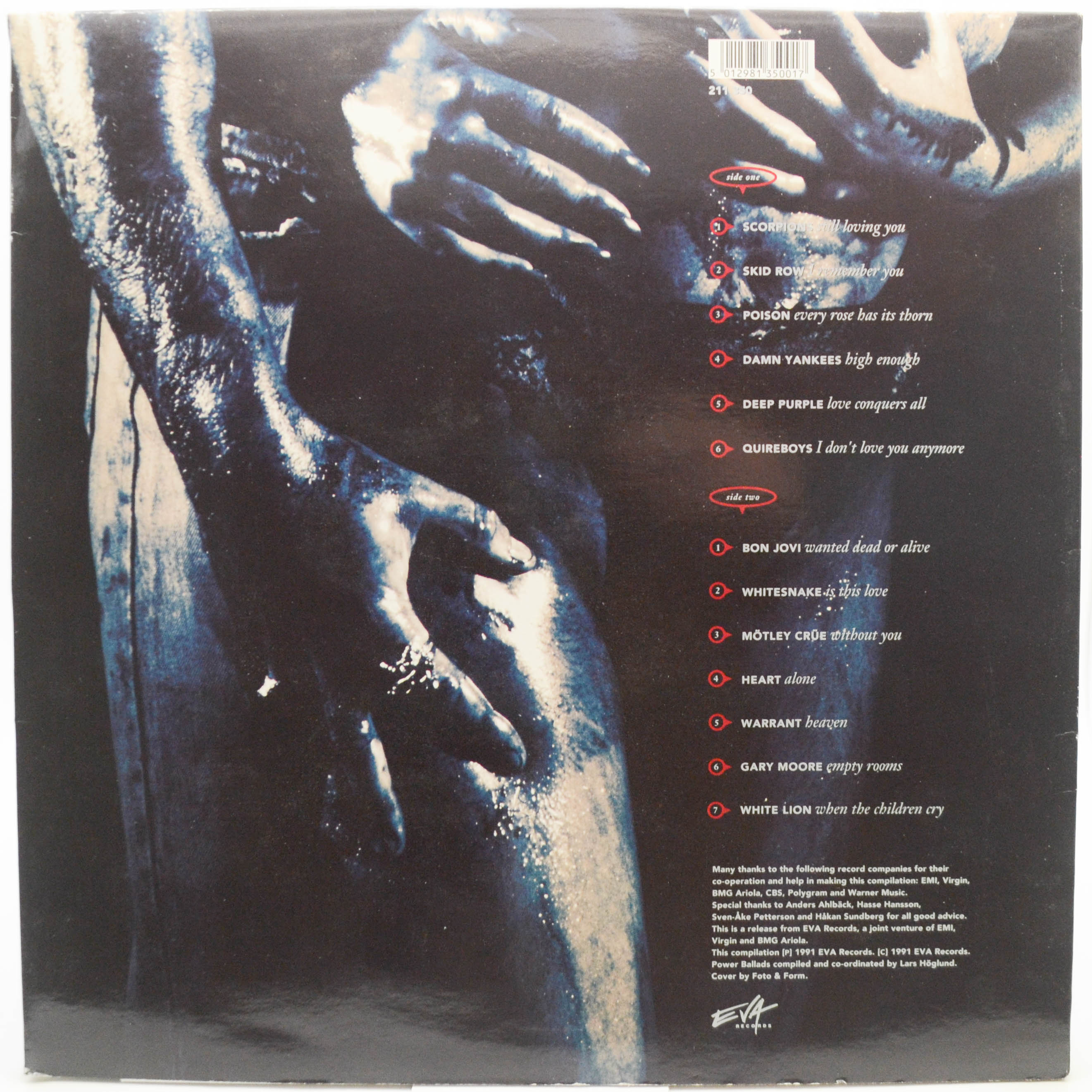 Various — Power Ballads, 1991