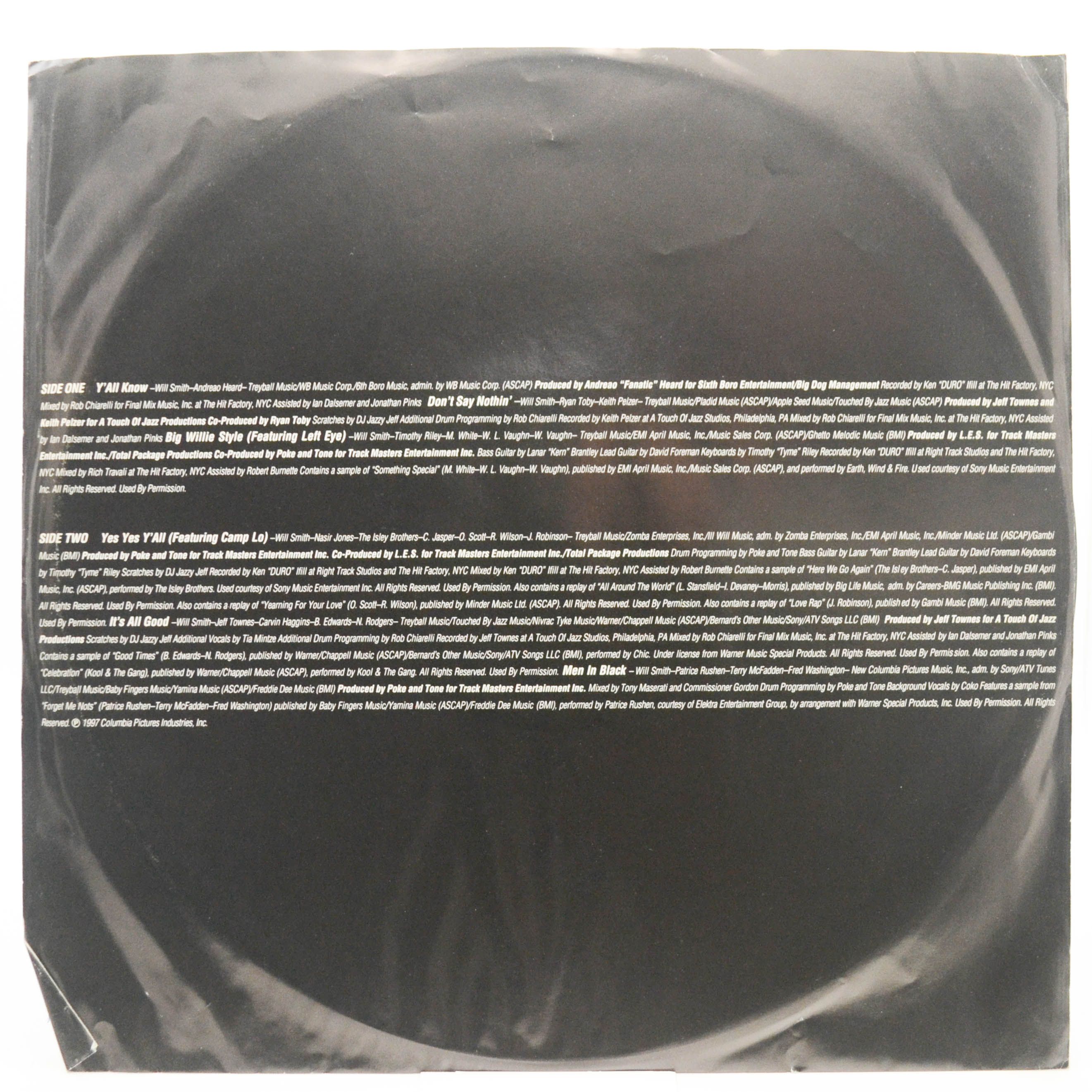 Will Smith — Big Willie Style (2LP, USA), 1997