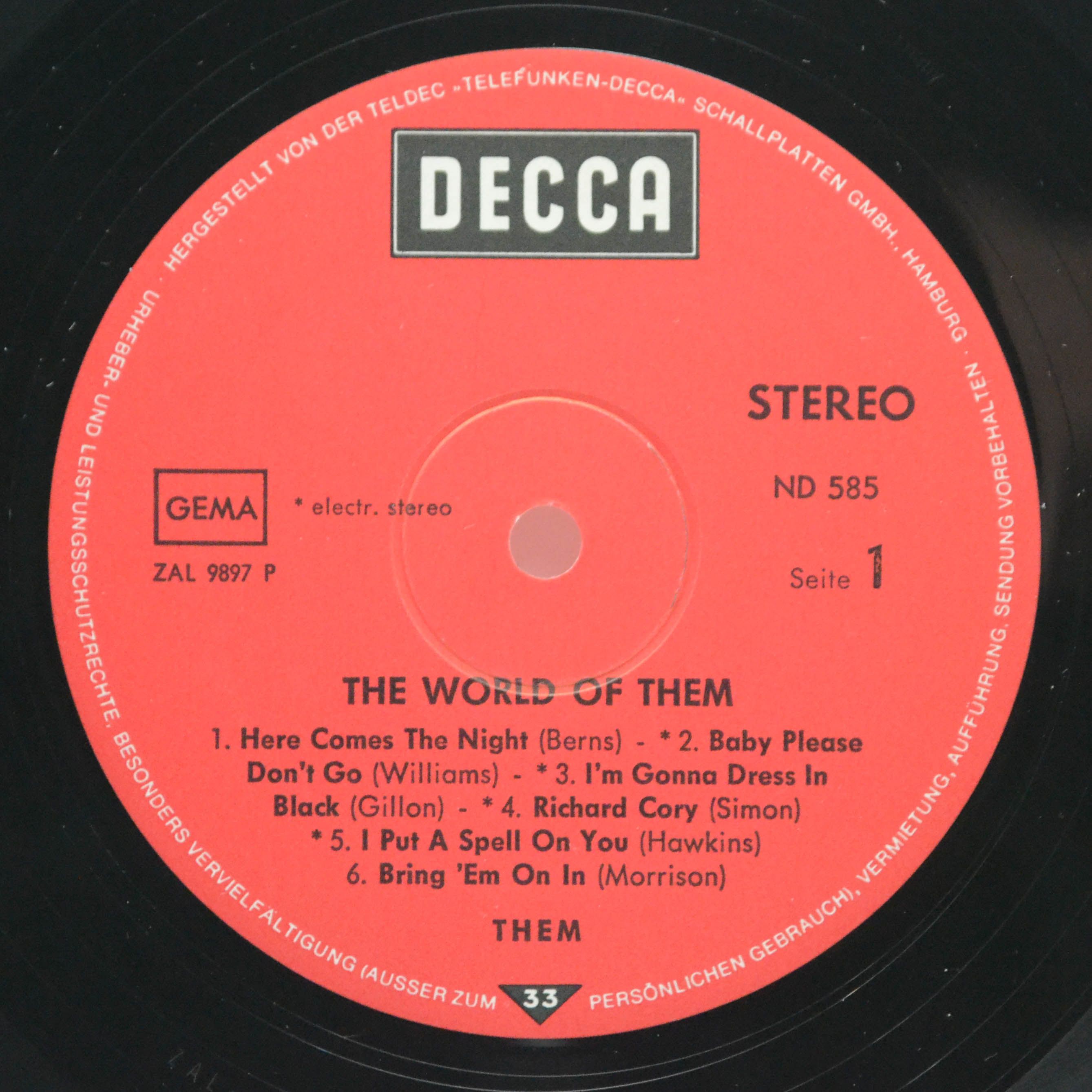 Them — The World Of Them, 1970
