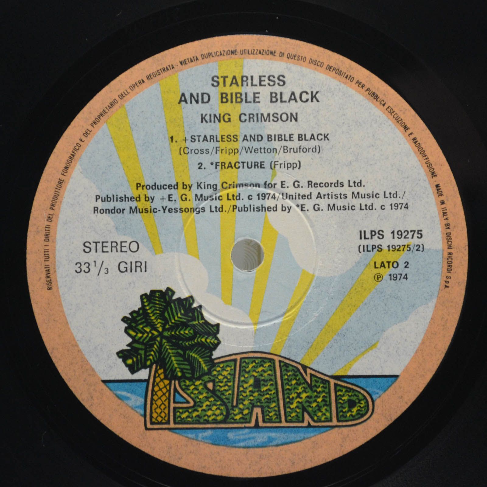 King Crimson — Starless And Bible Black, 1974