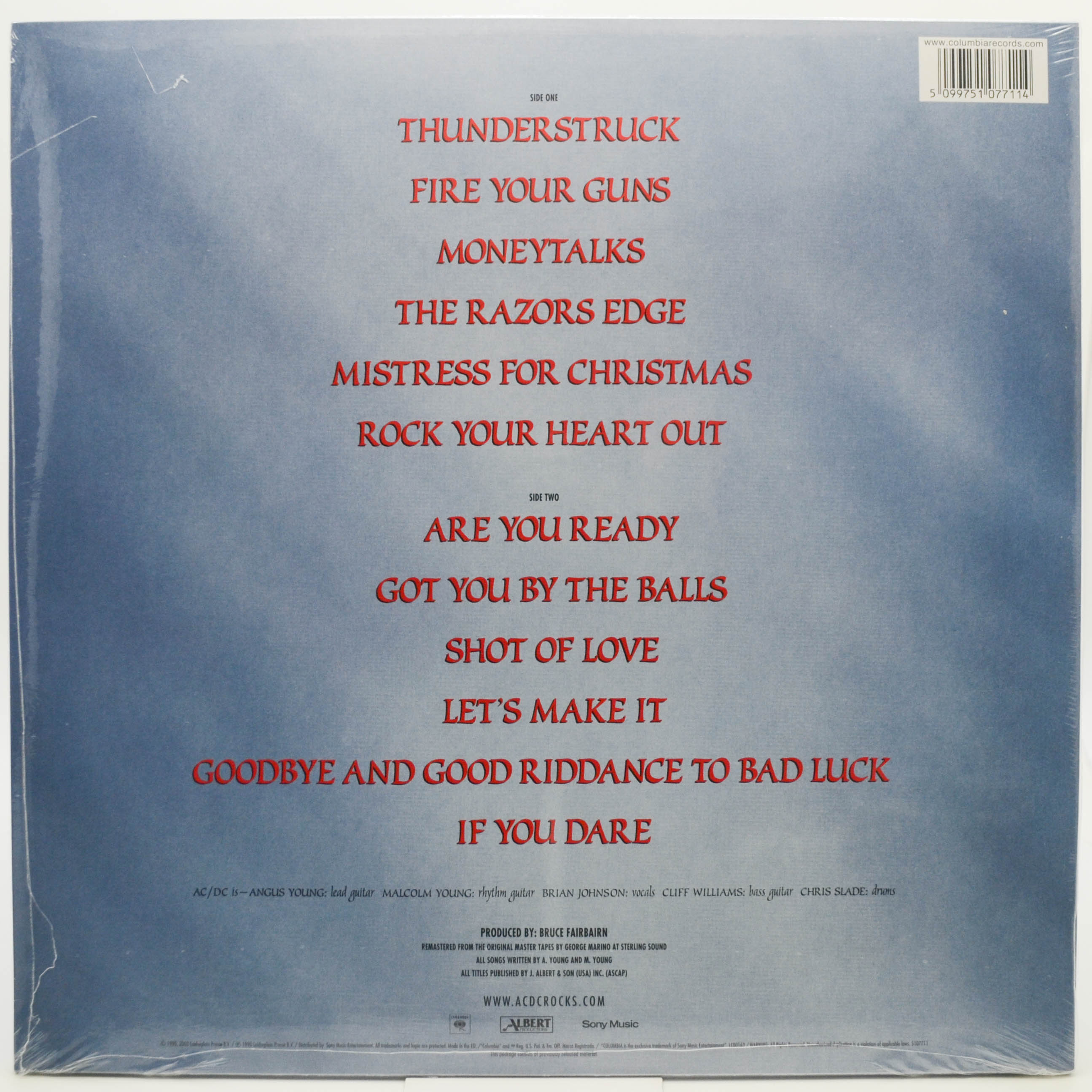 AC/DC — The Razors Edge, 1990