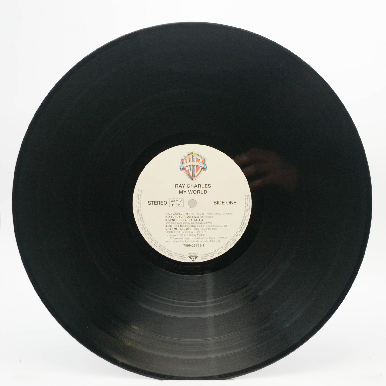 Ray Charles — My World, 1993