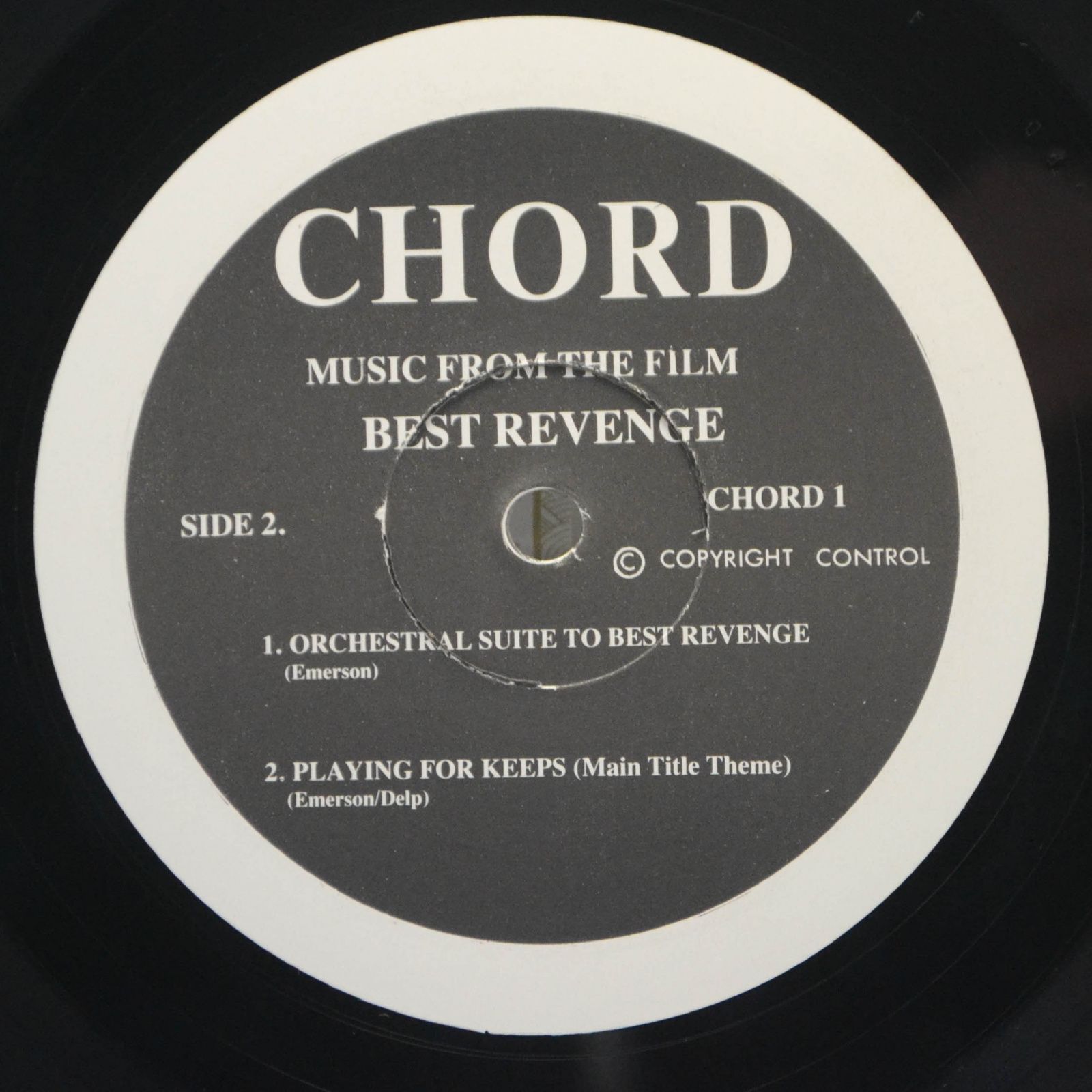 Keith Emerson — Best Revenge (1-st, UK), 1985