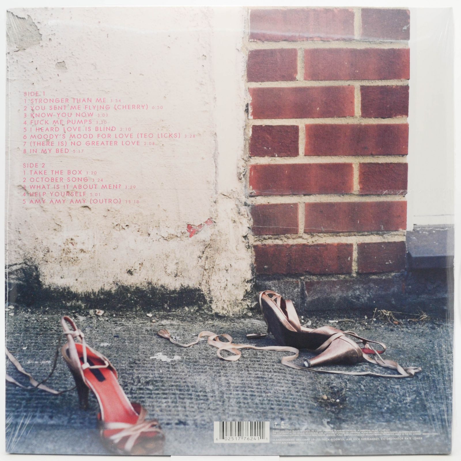 Amy Winehouse — Frank (2LP), 2003