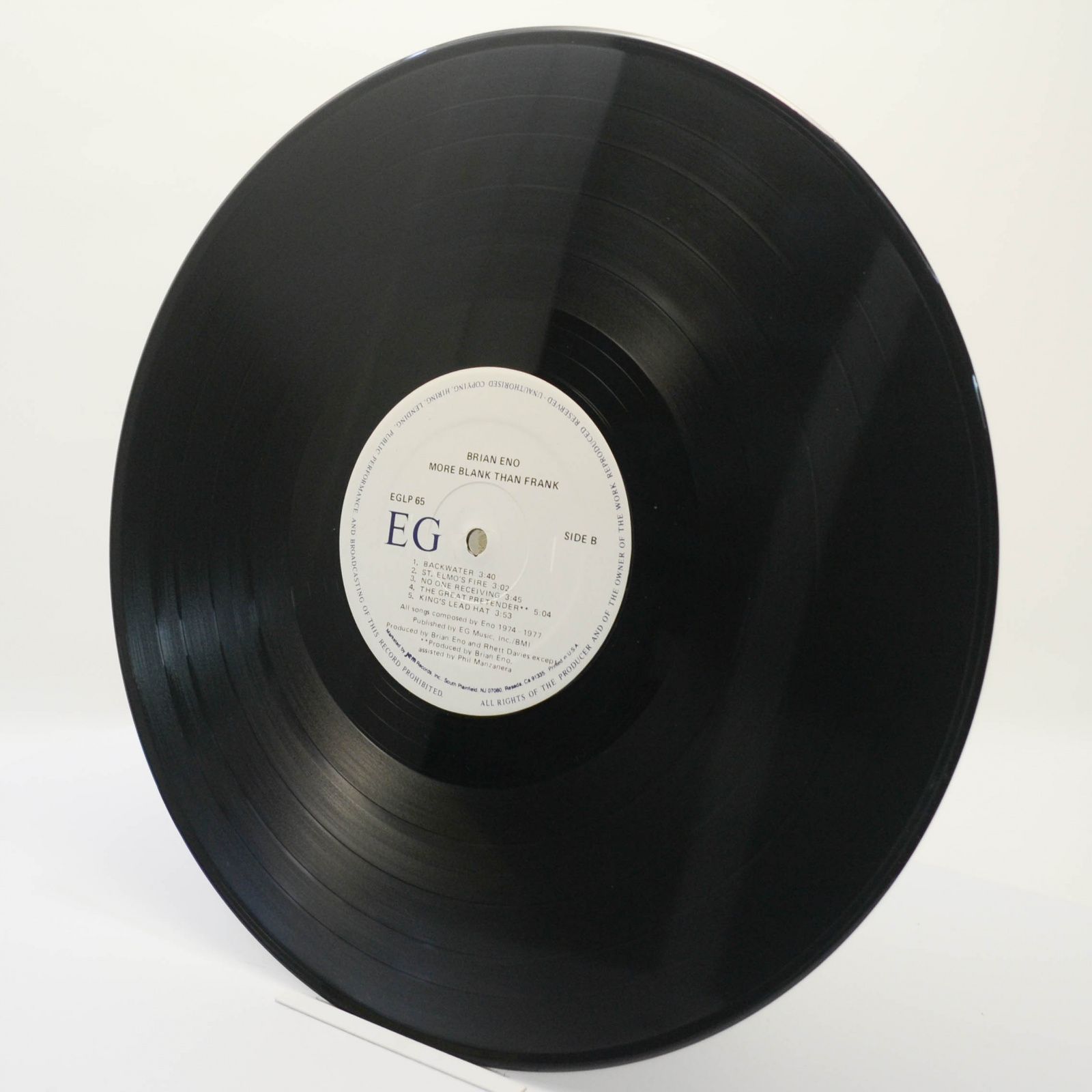 Eno — More Blank Than Frank (USA), 1986