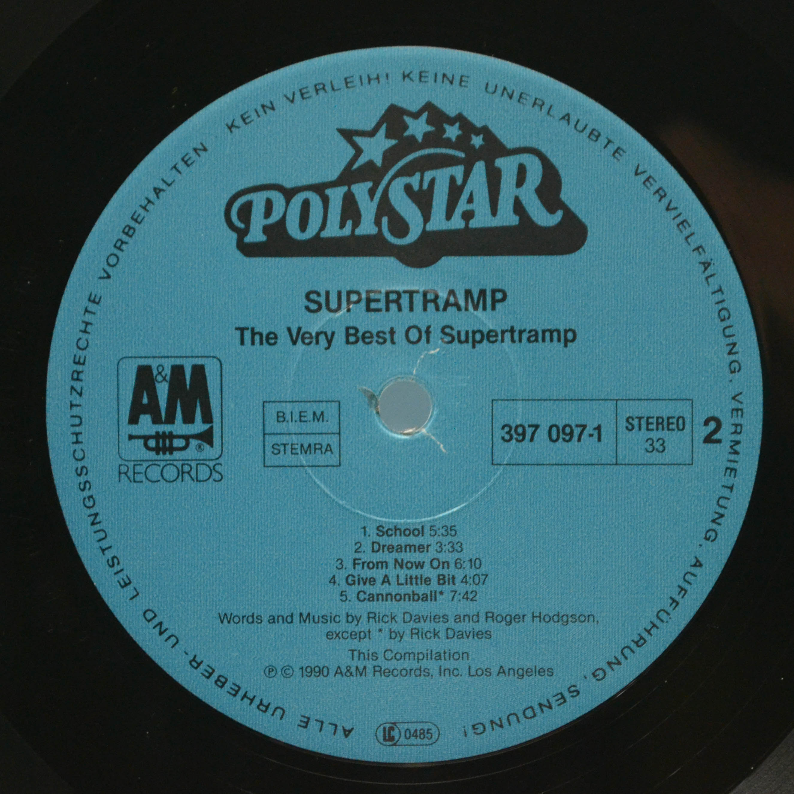Supertramp — The Very Best Of Supertramp, 1990