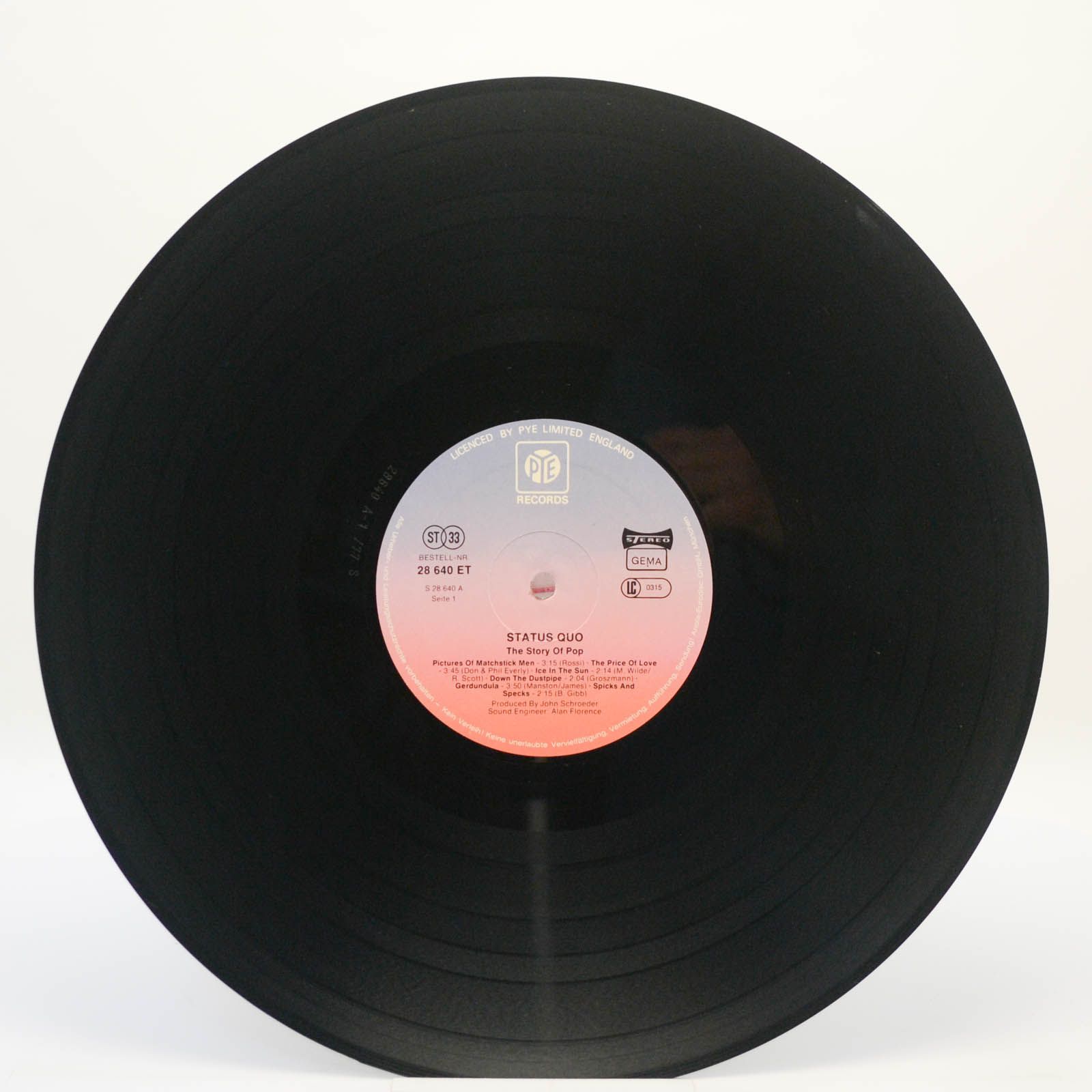 Status Quo — The Story Of Pop, 1977