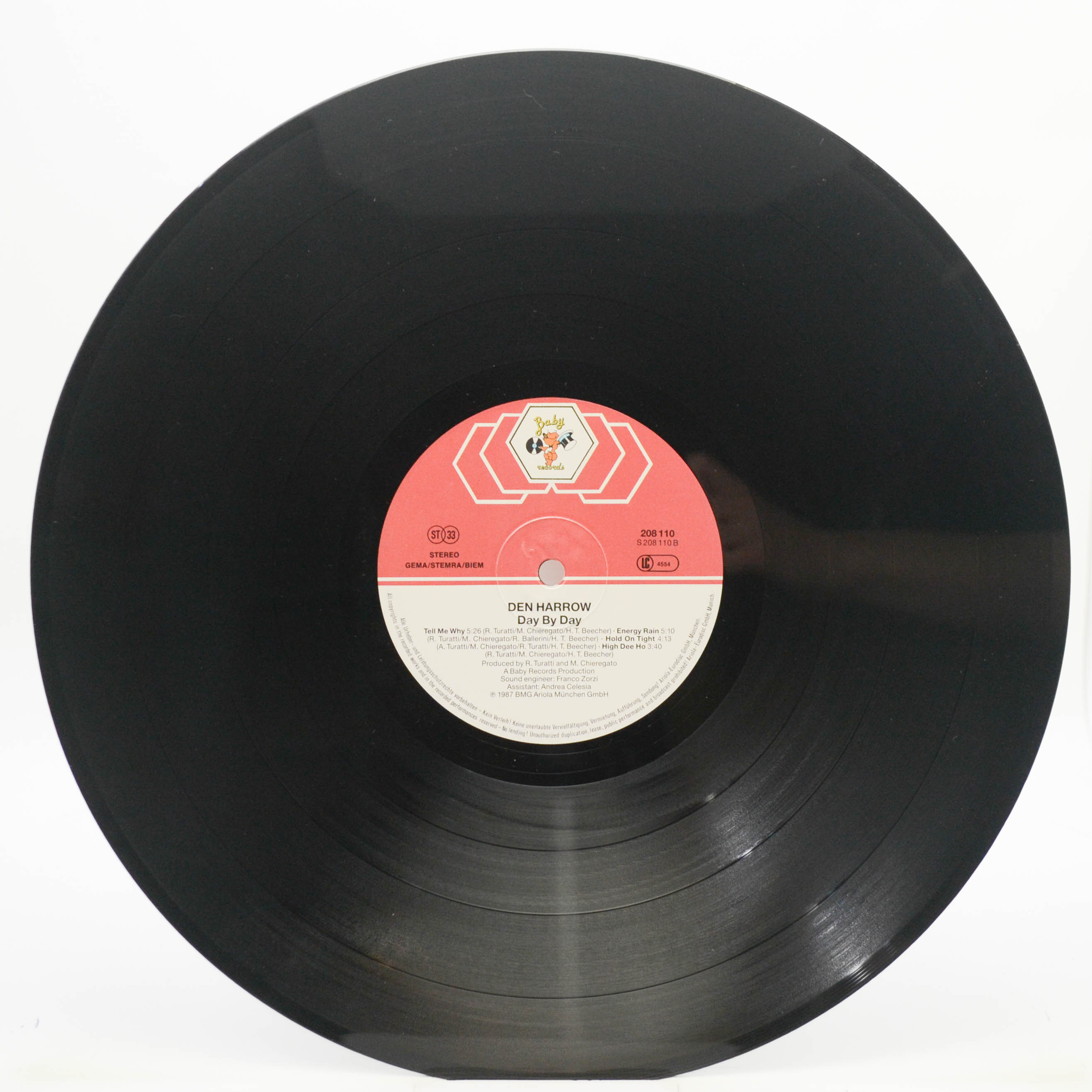 Den Harrow — Day By Day, 1987