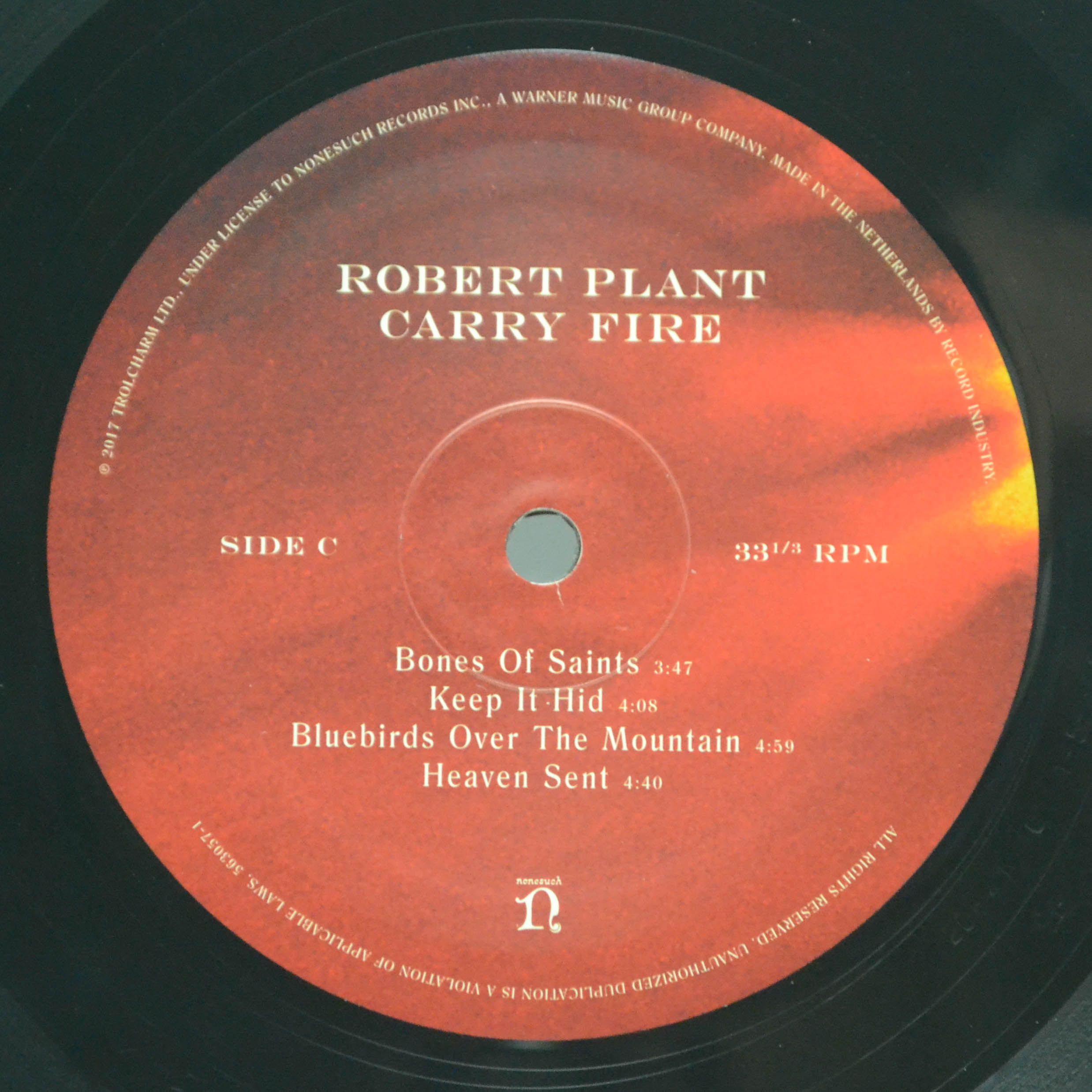 Robert Plant — Carry Fire (2LP), 2017