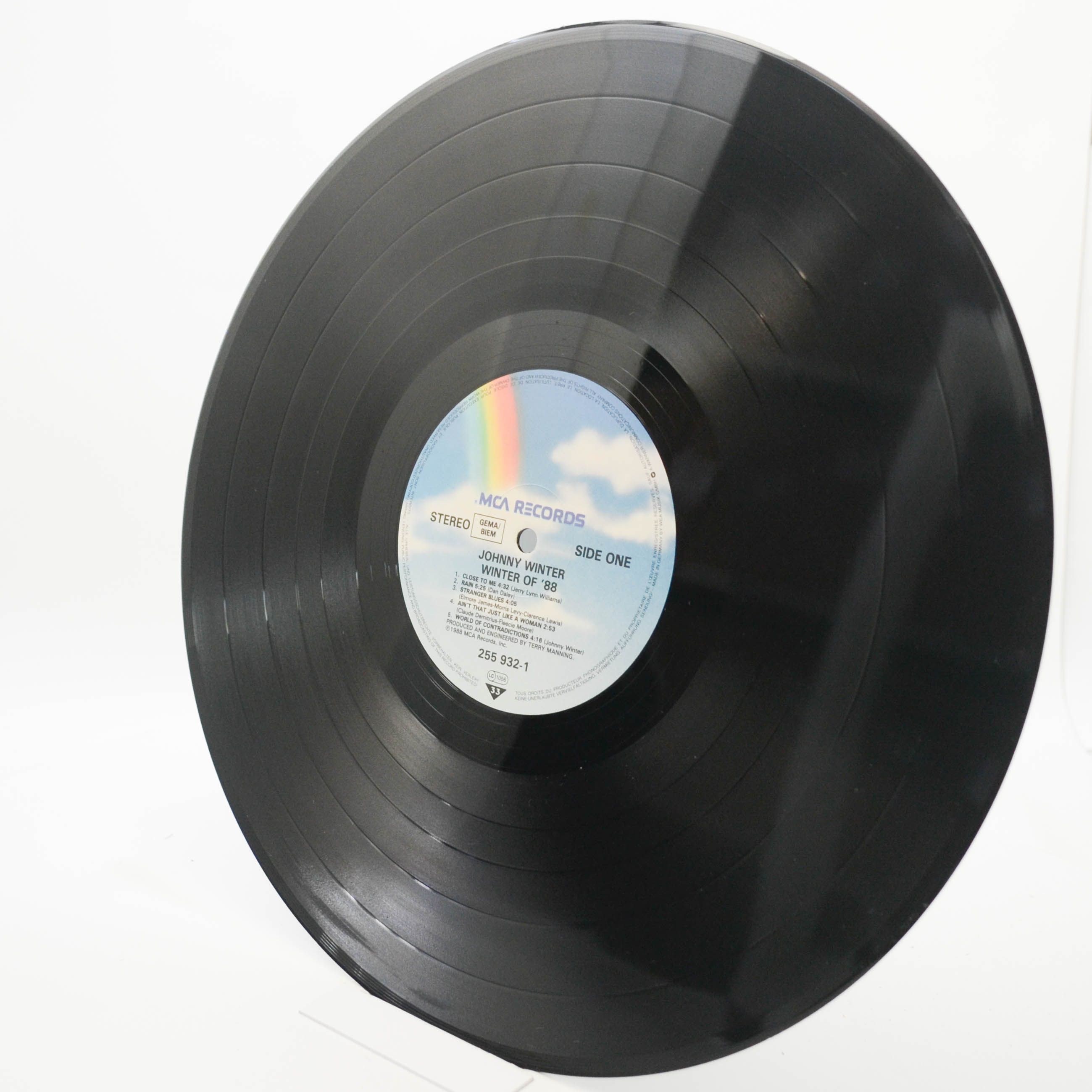 Johnny Winter — The Winter Of '88, 1988