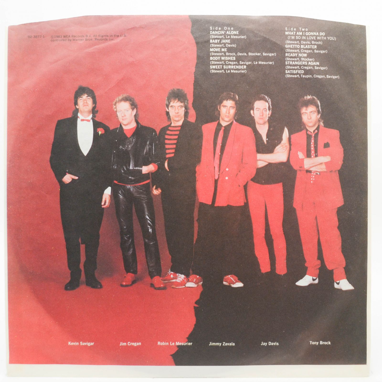 Rod Stewart — Body Wishes, 1983