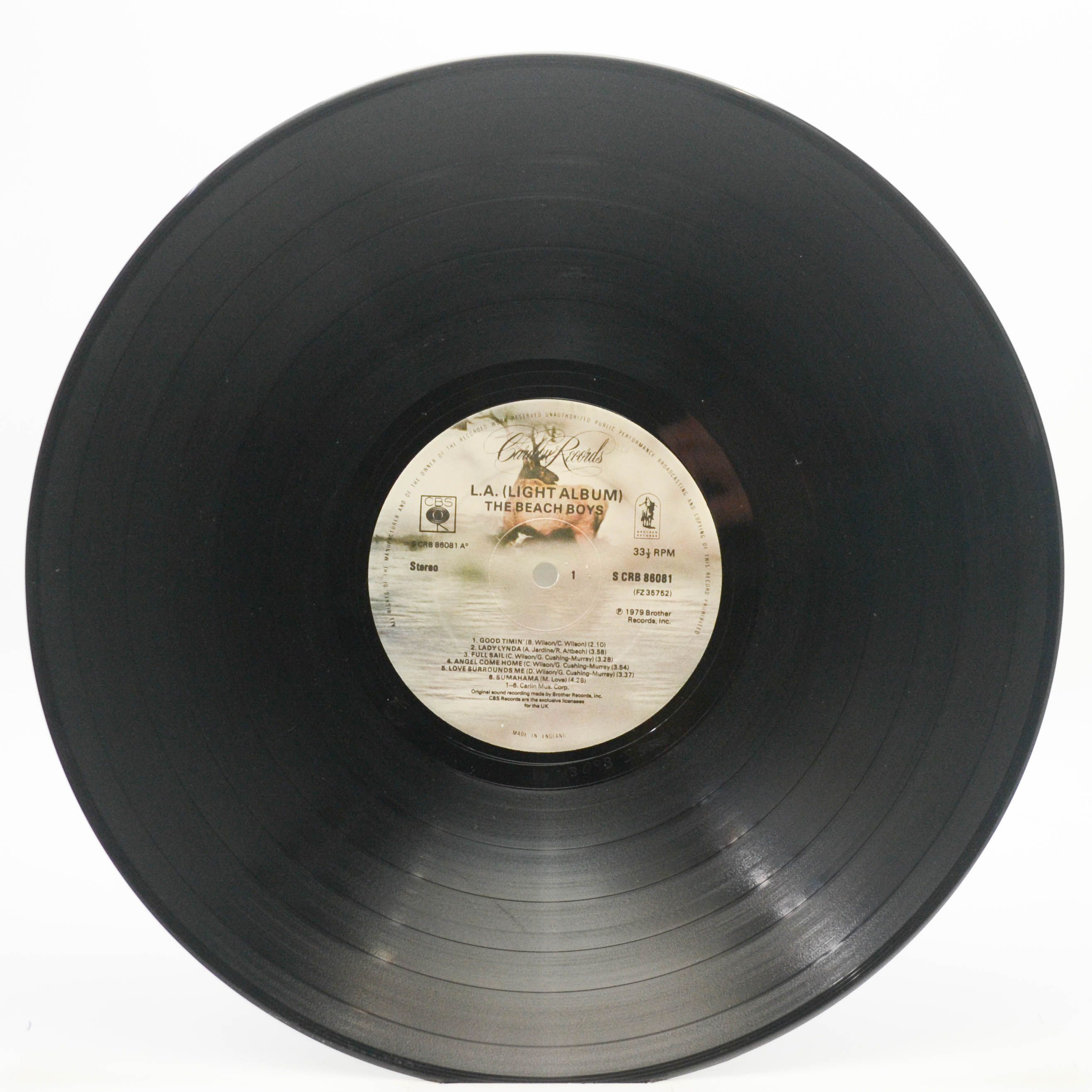 Beach Boys — L.A. (Light Album) (UK), 1979