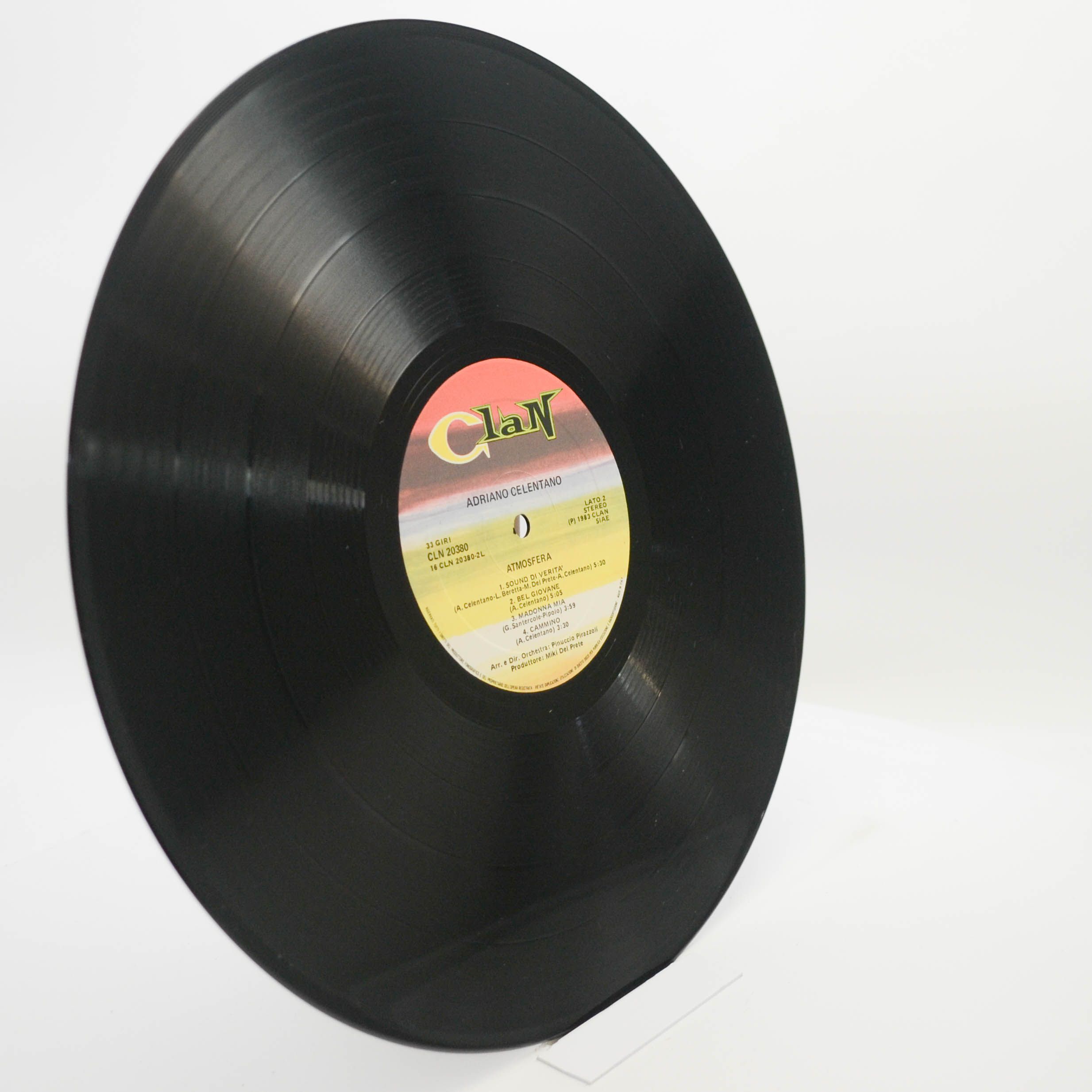 Adriano Celentano — Atmosfera (Italy, Clan), 1983
