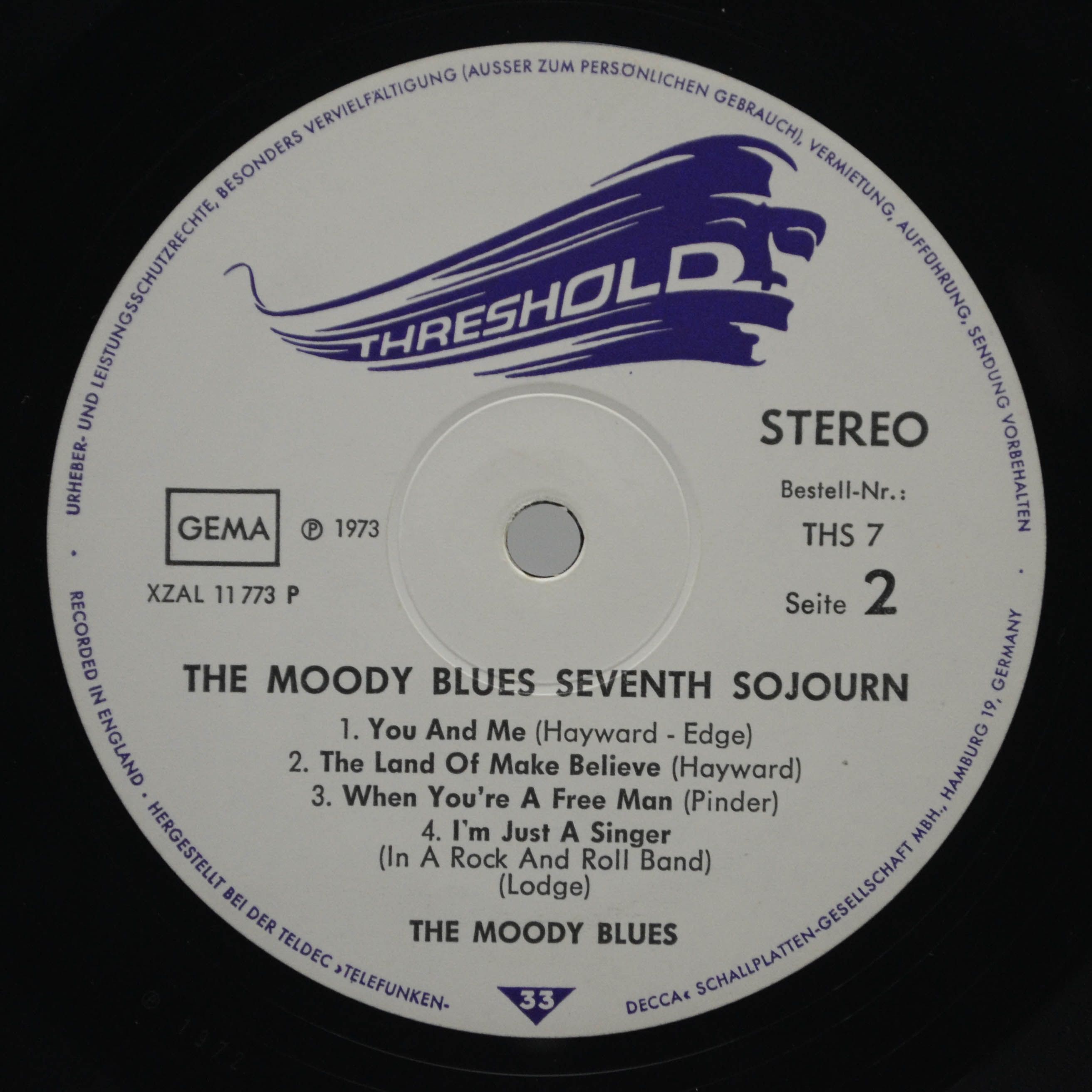 Moody Blues — Seventh Sojourn, 1973