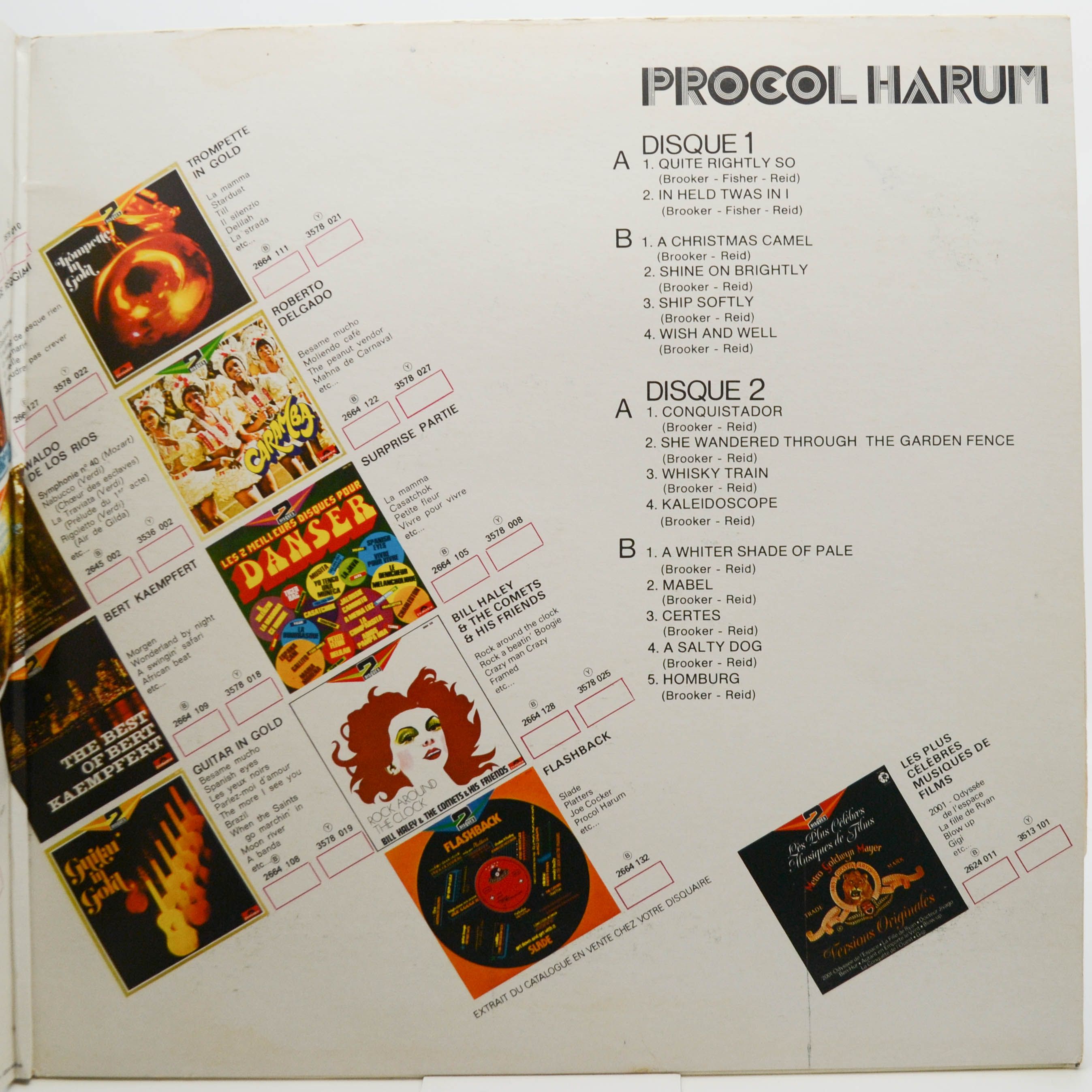 Procol Harum — Procol Harum (2LP), 1975