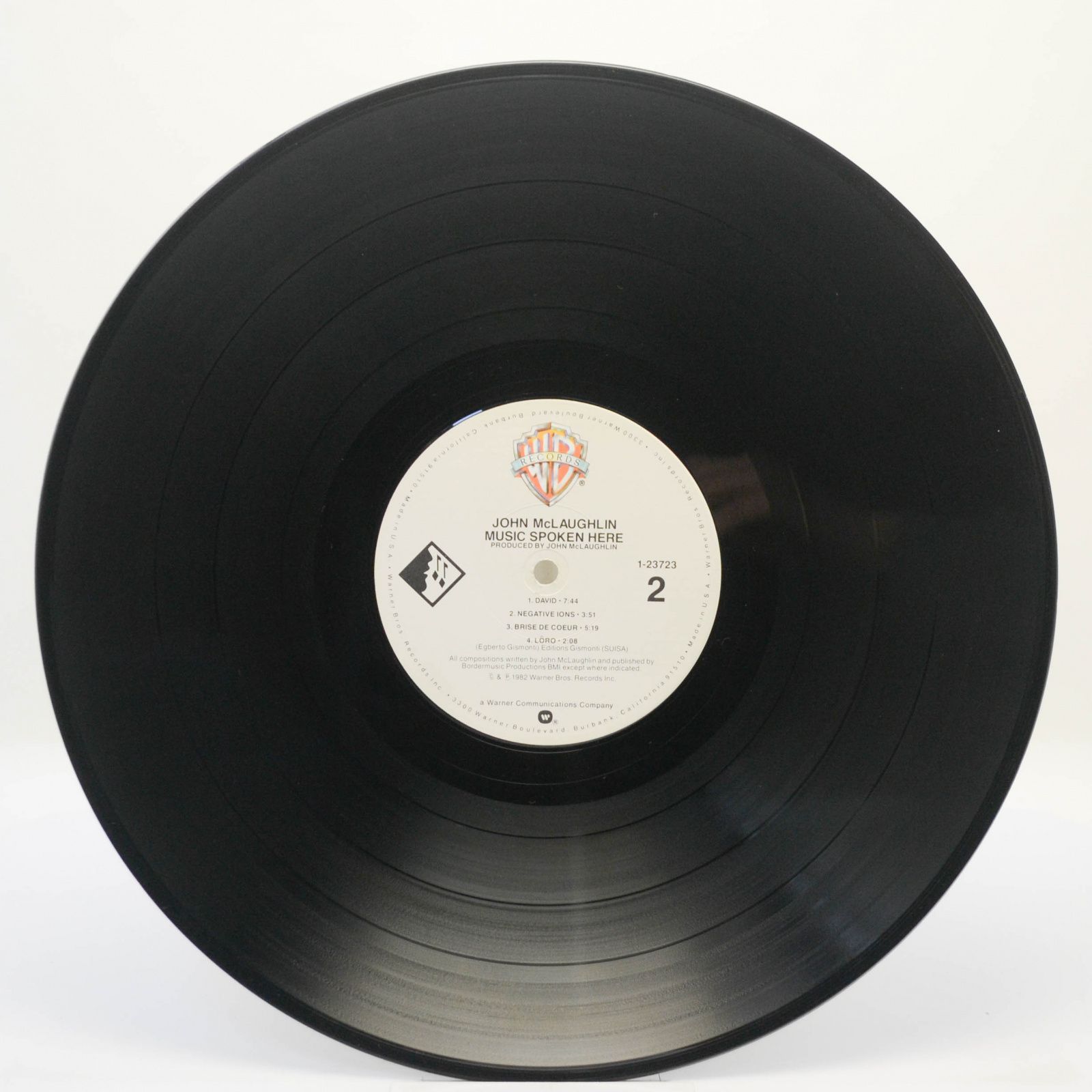 John McLaughlin — Music Spoken Here (USA), 1982