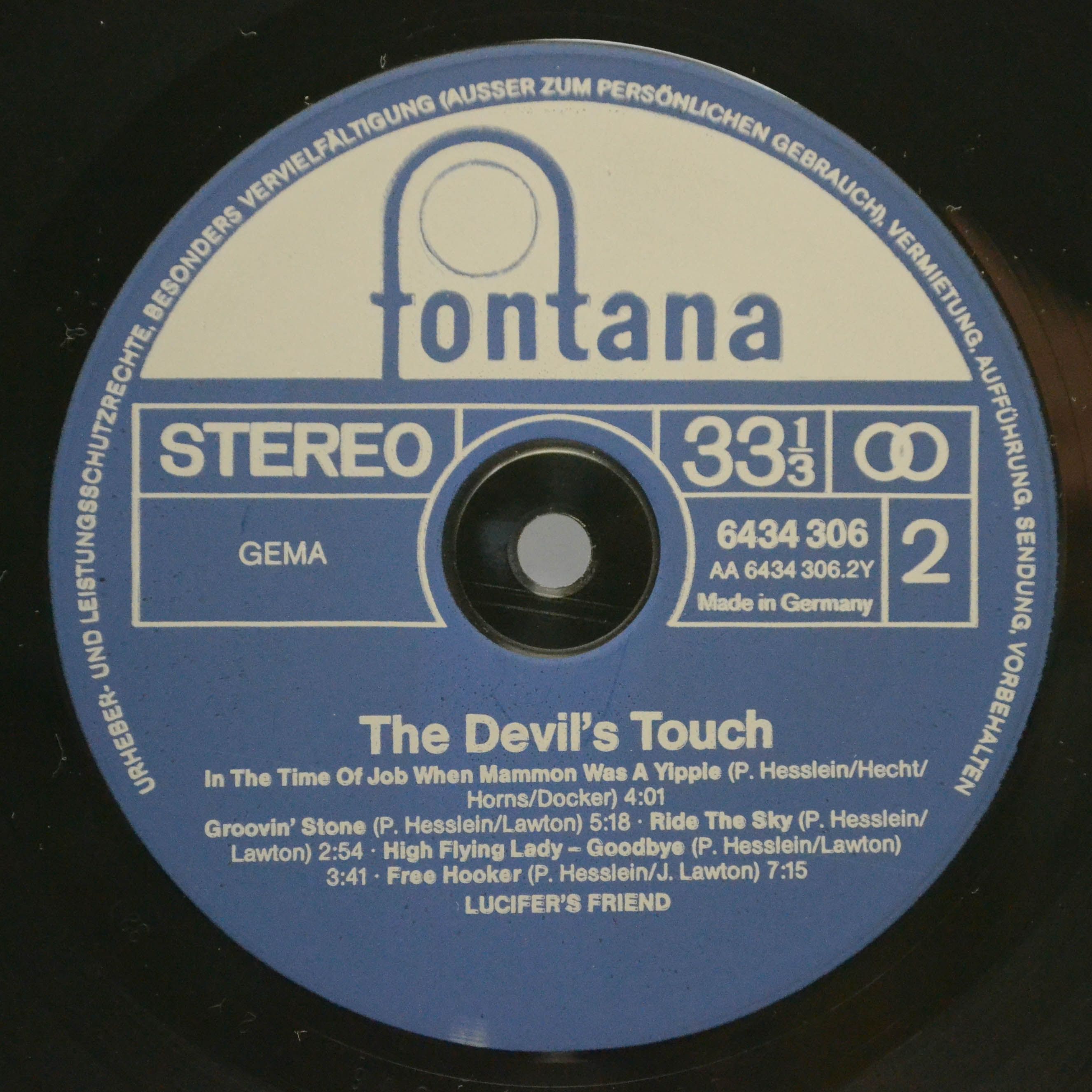 Lucifer's Friend — The Devil's Touch, 1979