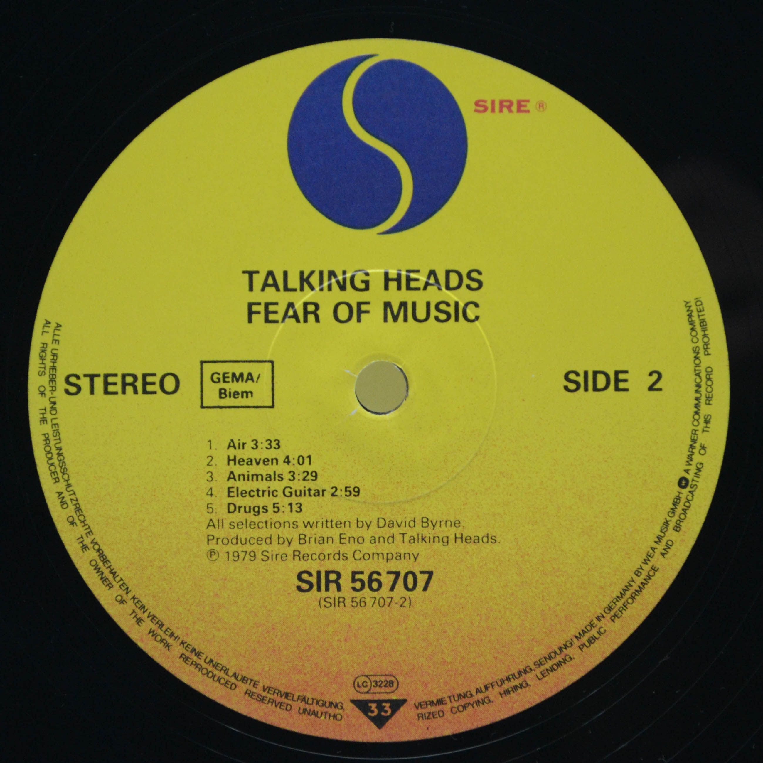 Talking Heads — Fear Of Music, 1979