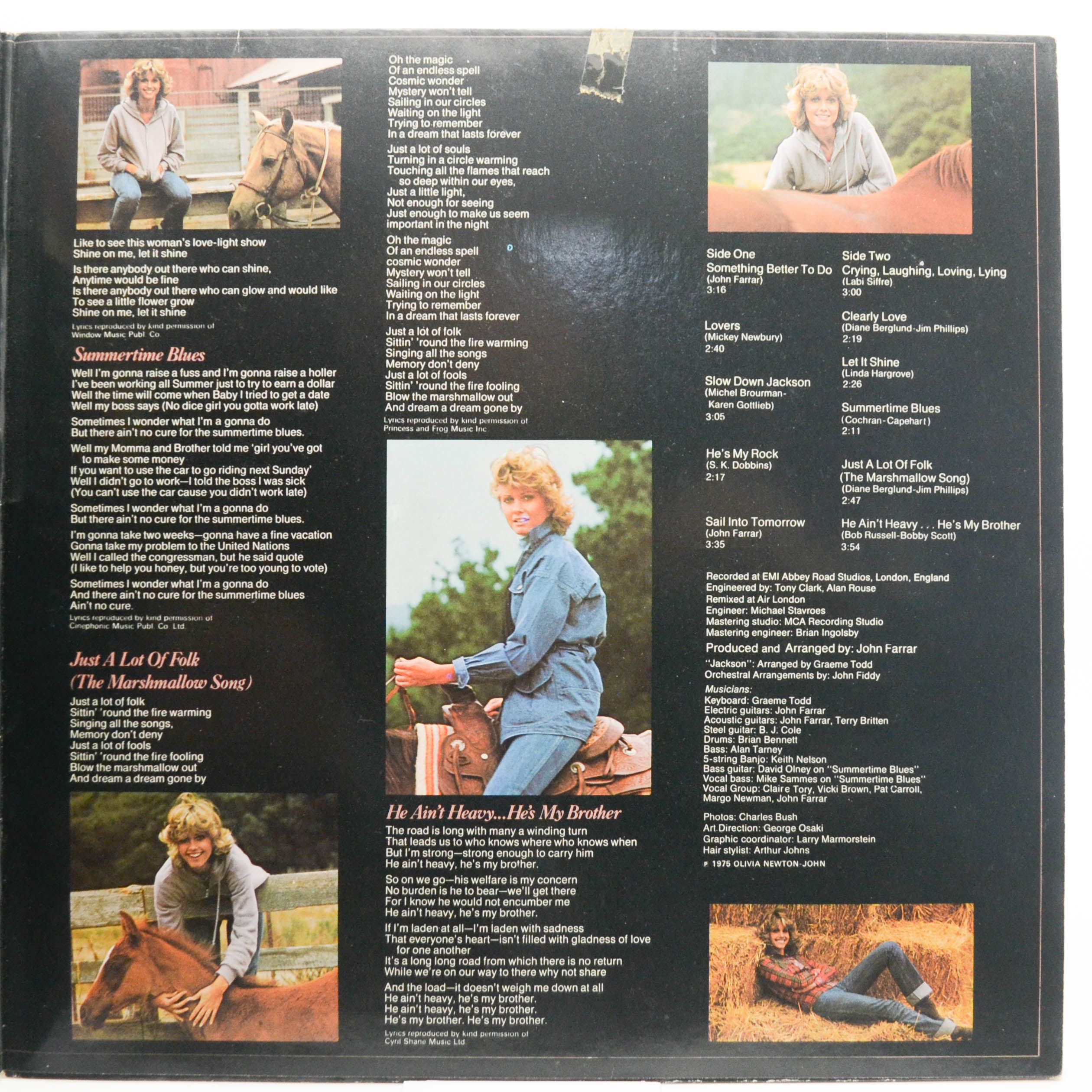 Olivia Newton-John — Clearly Love, 1975