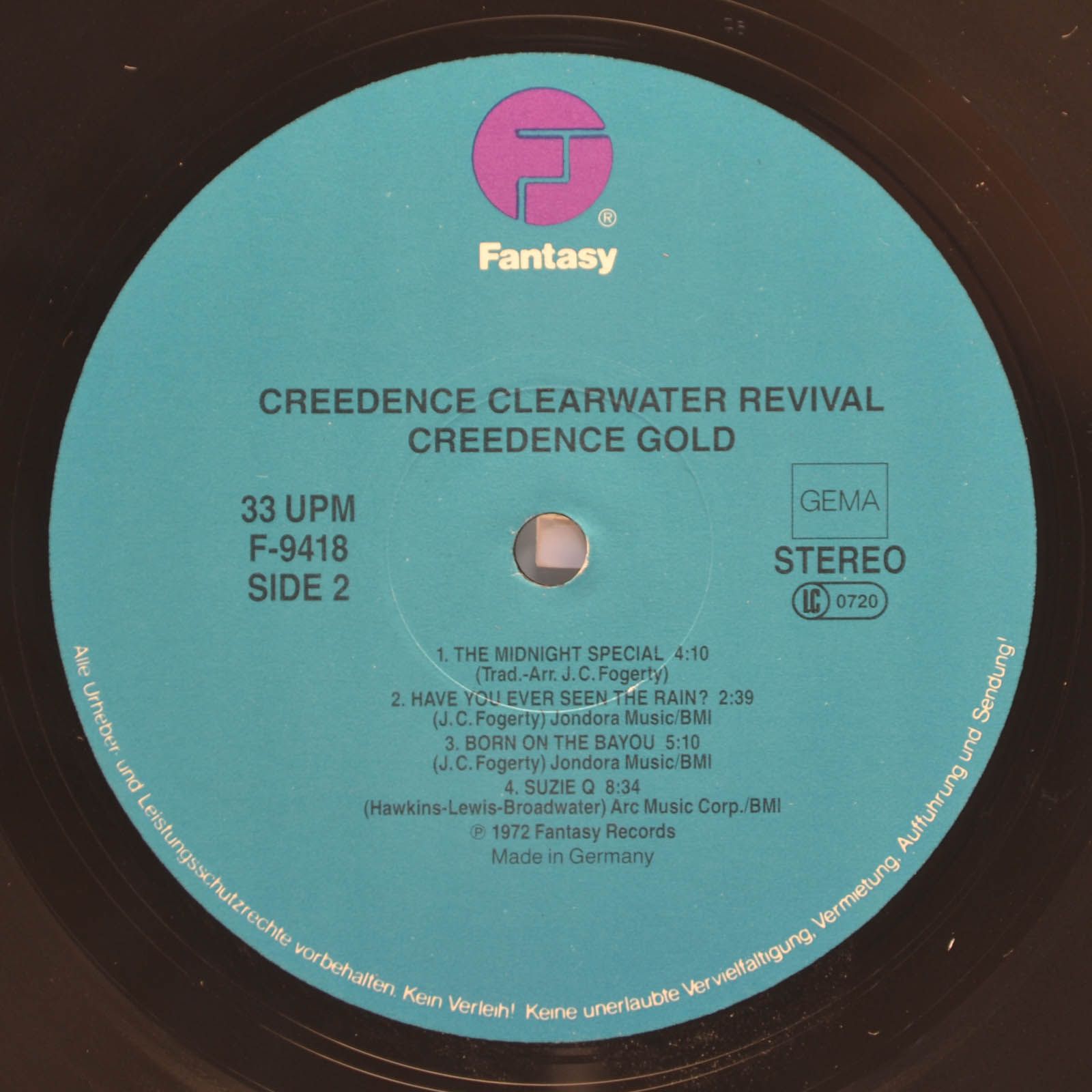 Creedence Clearwater Revival — Creedence Gold, 1972