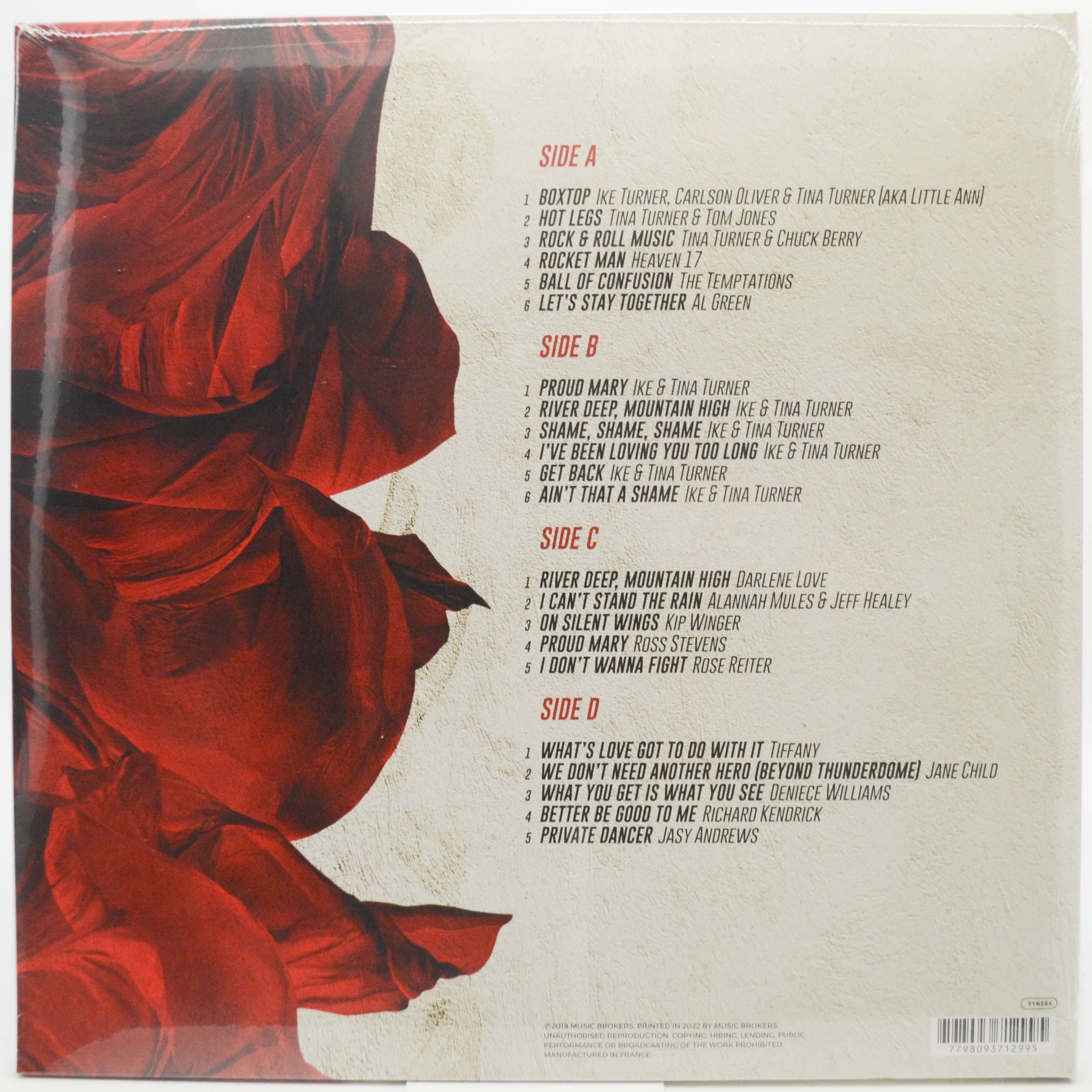 Various — The Many Faces Of Tina Turner (2LP), 2004