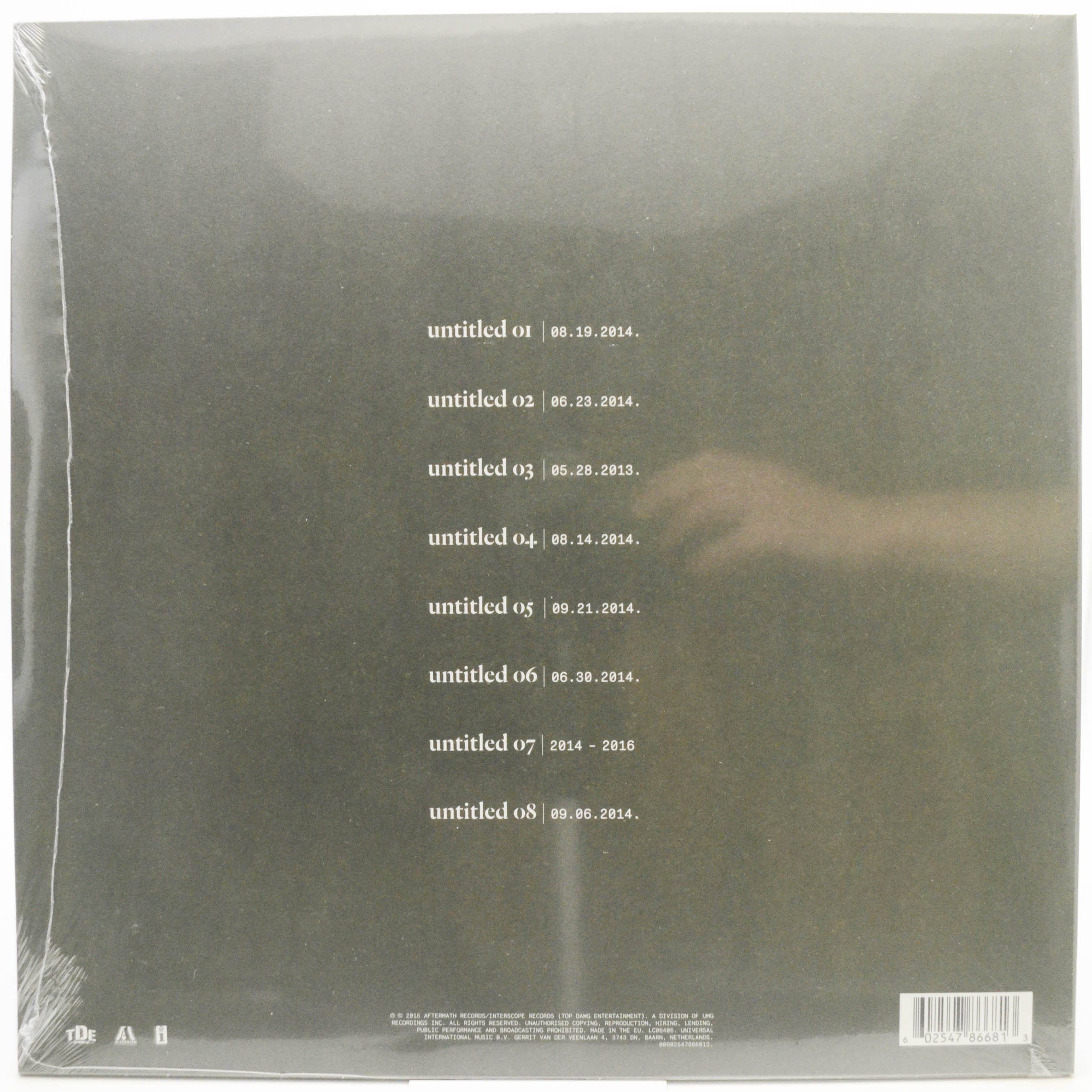 Kendrick Lamar — Untitled Unmastered., 2016