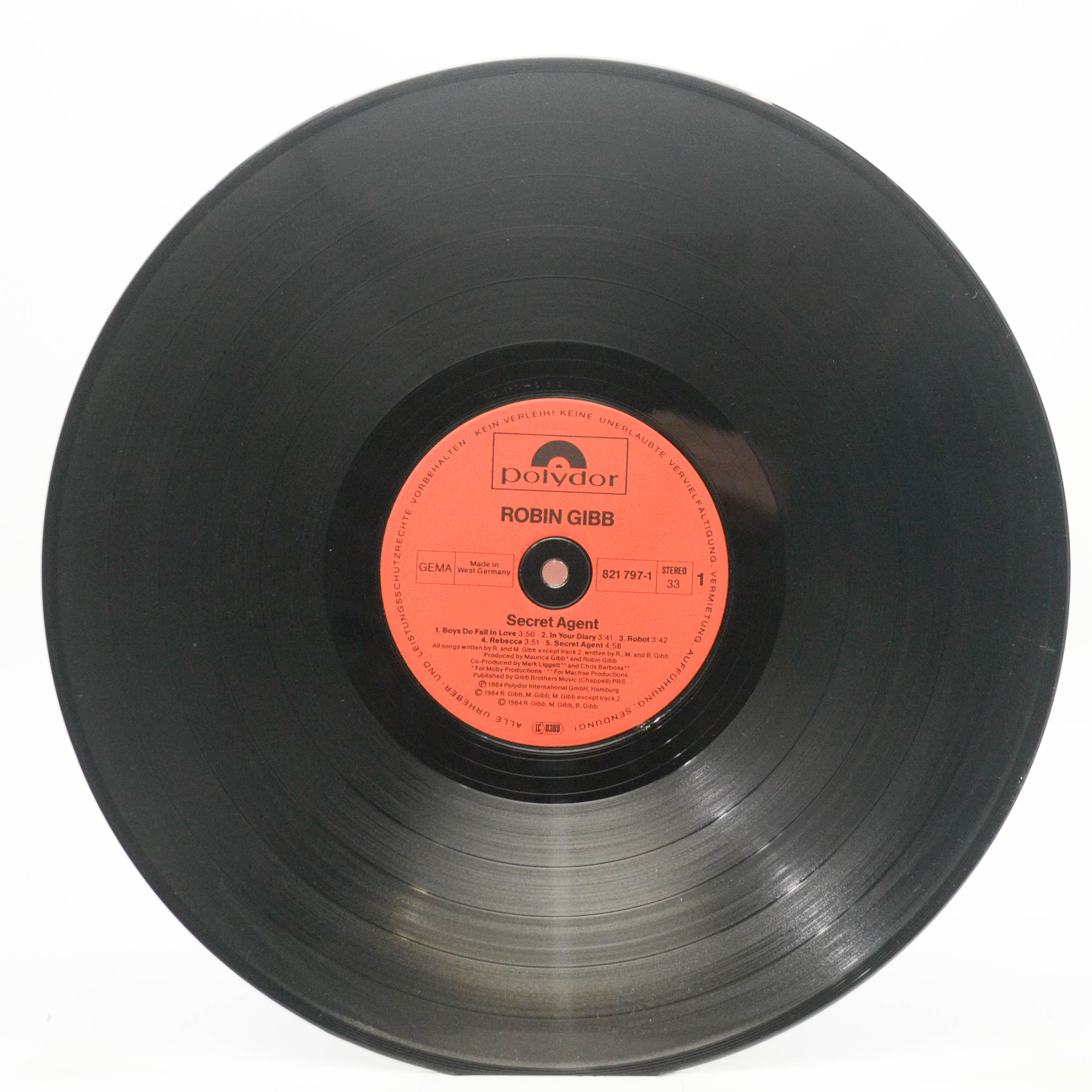 Robin Gibb — Secret Agent, 1984