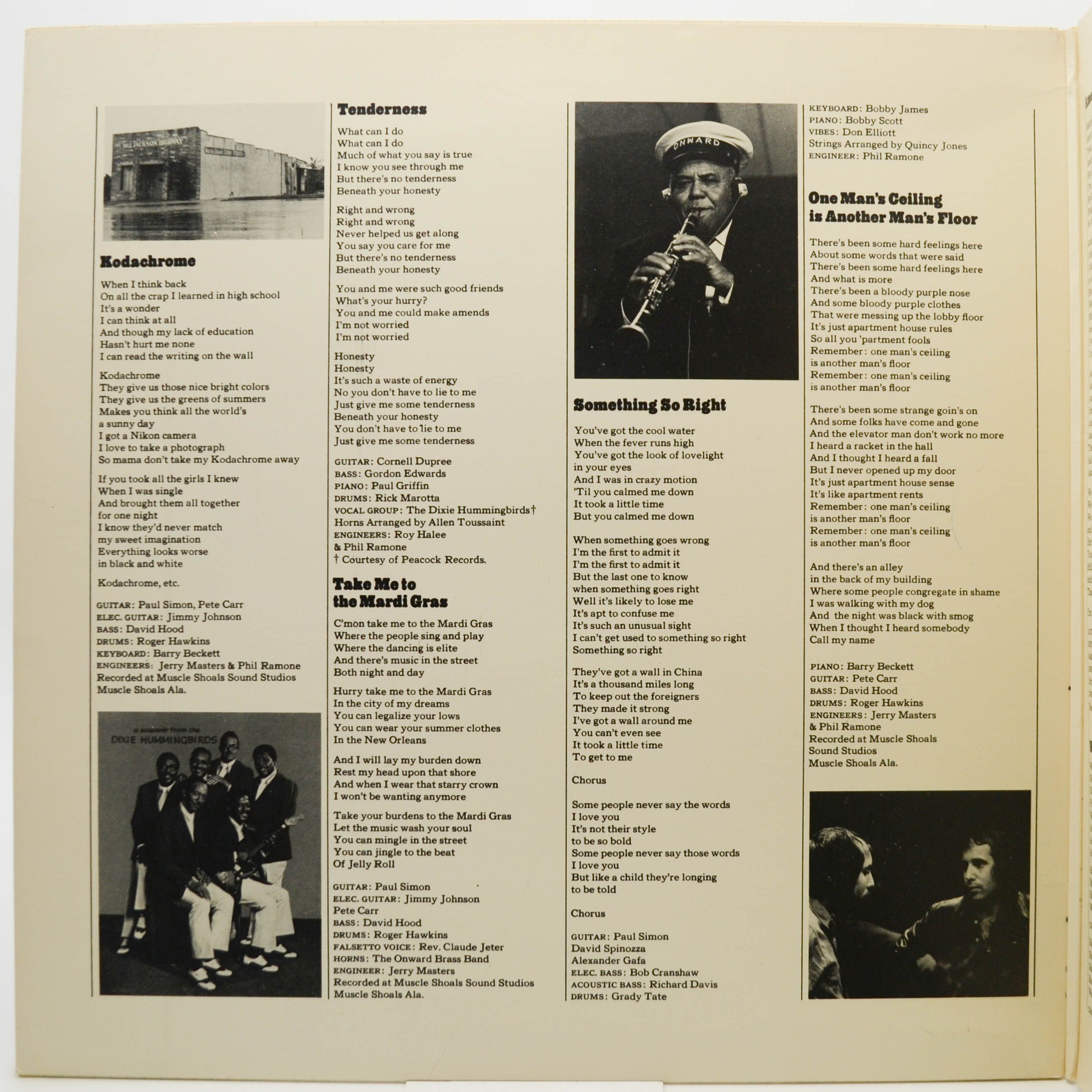 Paul Simon — There Goes Rhymin' Simon, 1973