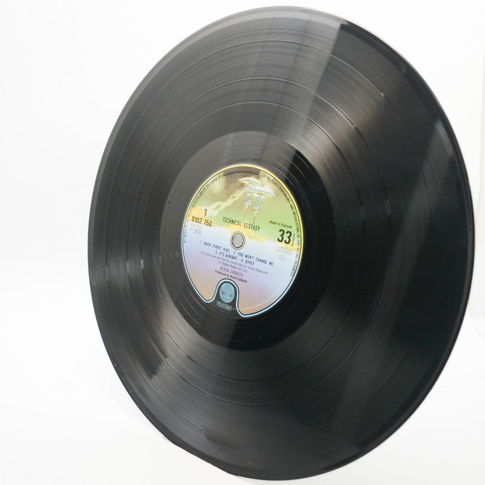 Black Sabbath — Technical Ecstasy (1-st, UK), 1976