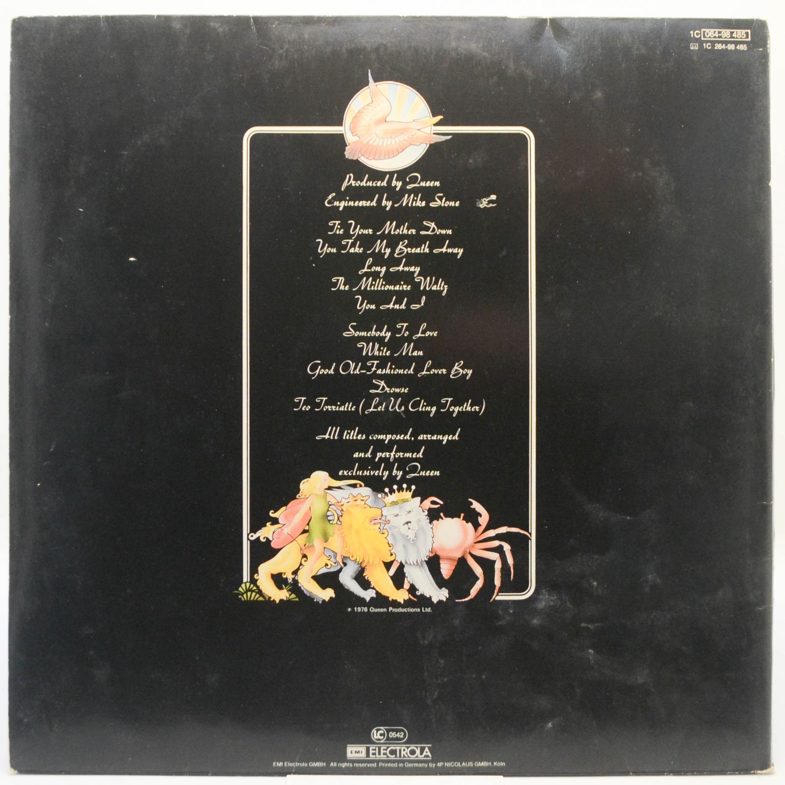 Queen — A Day At The Races, 1976