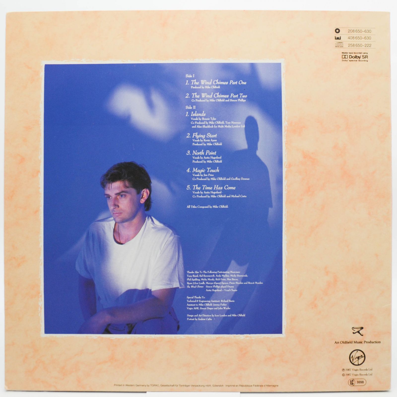 Mike Oldfield — Islands, 1987