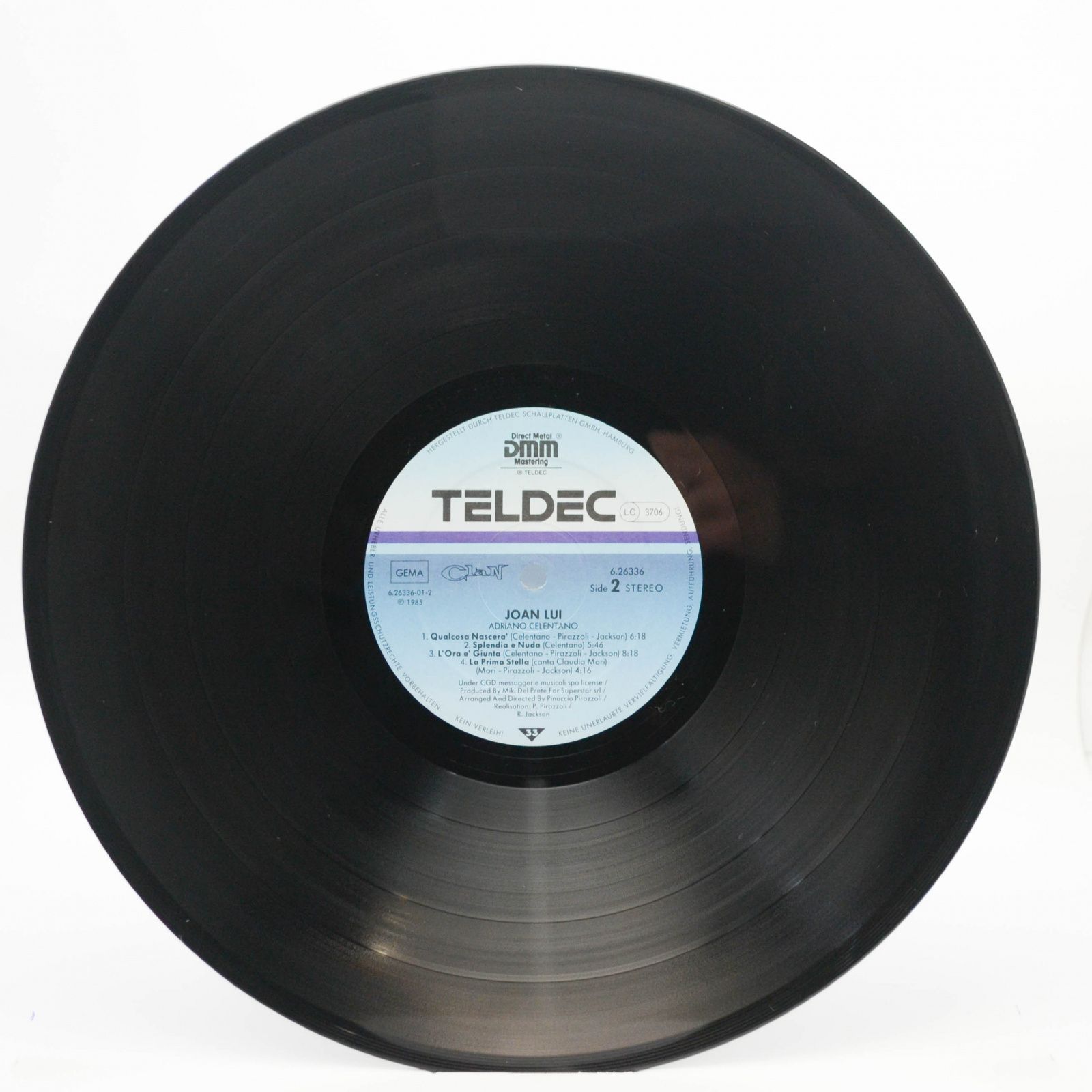 Adriano Celentano — Joan Lui (Soundtrack), 1985