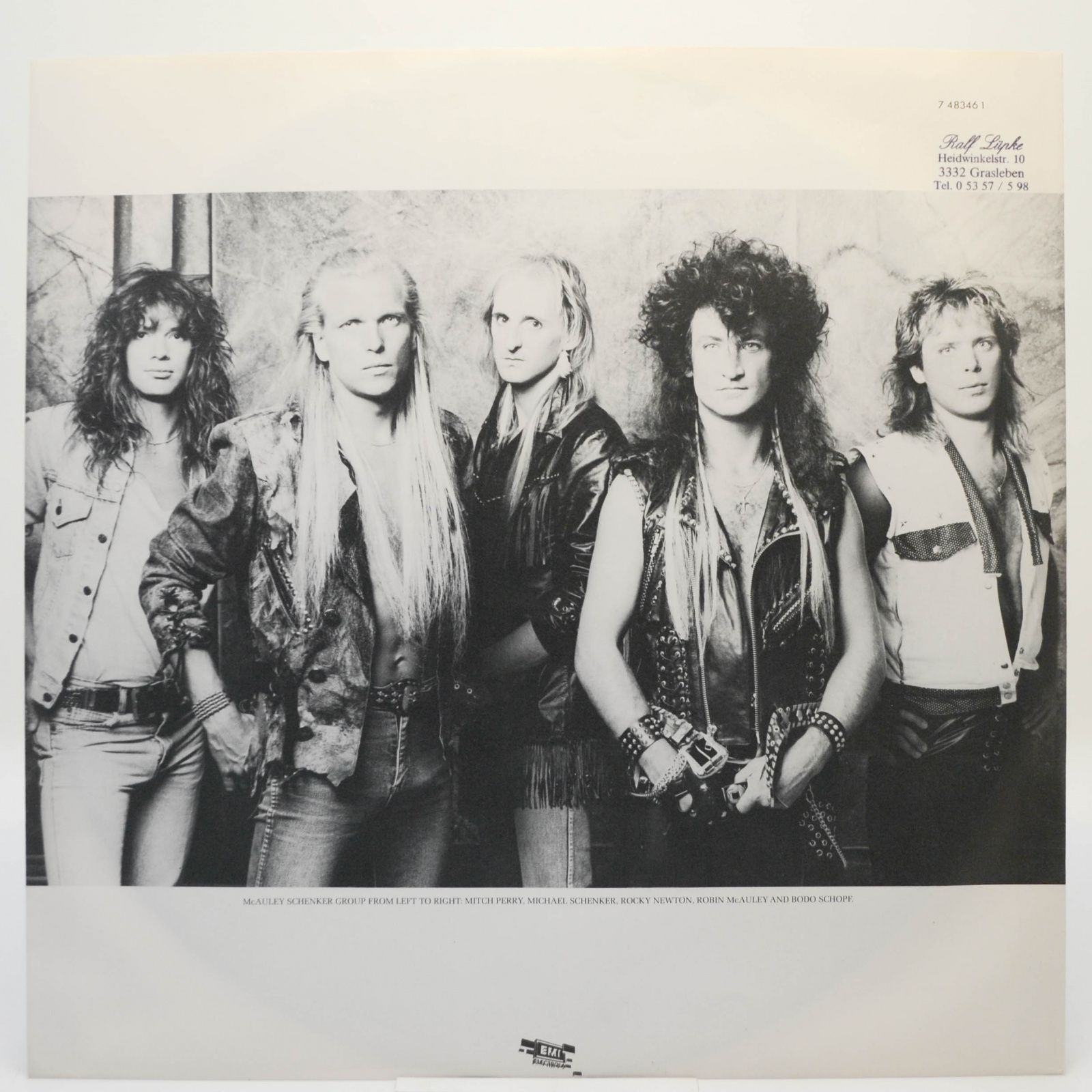 McAuley Schenker Group — Perfect Timing, 1987