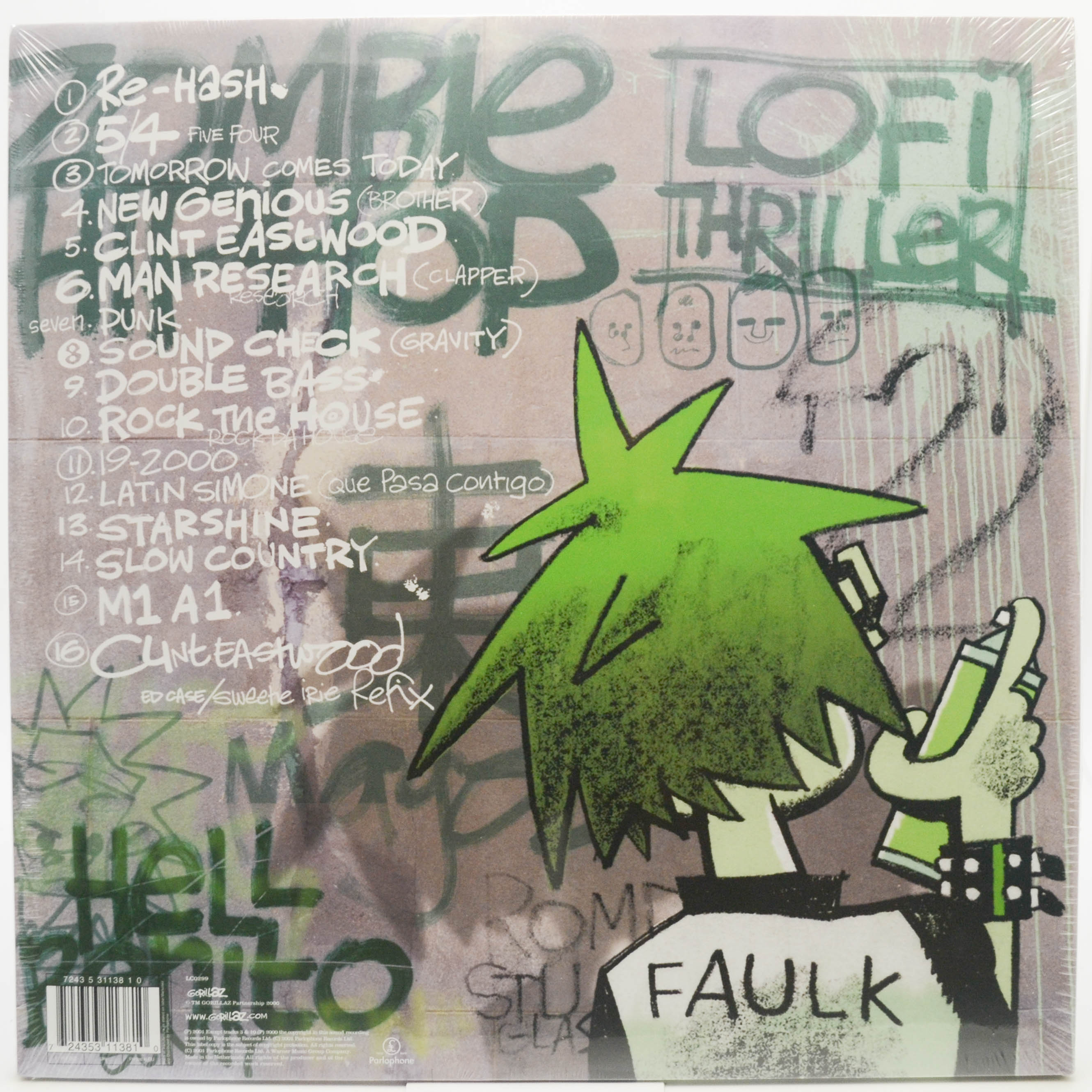 Gorillaz — Gorillaz (2LP), 2001