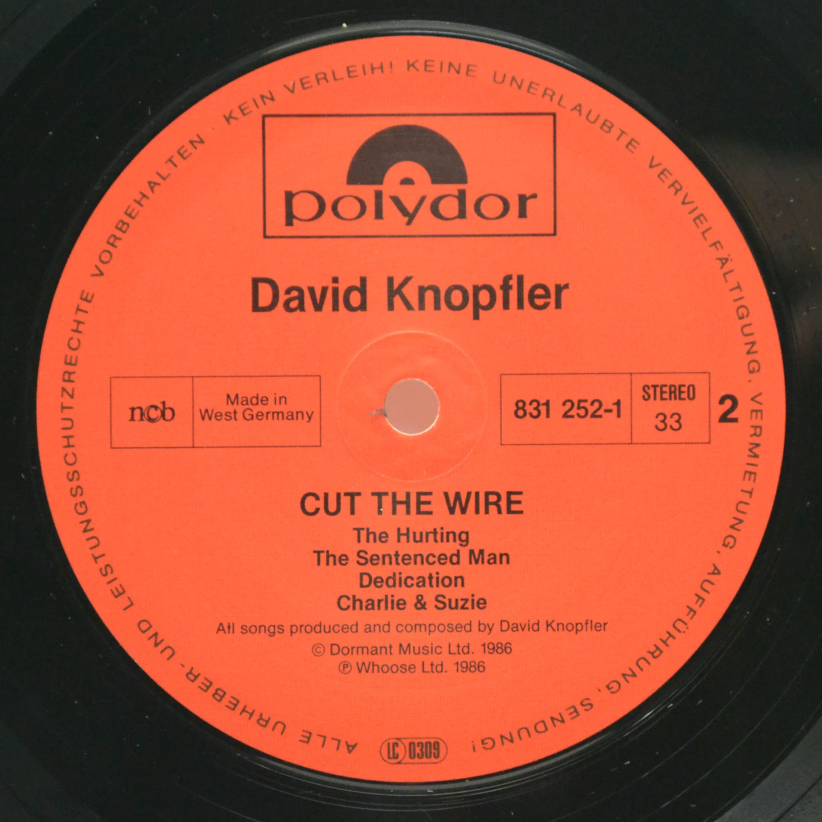 David Knopfler — Cut The Wire, 1986