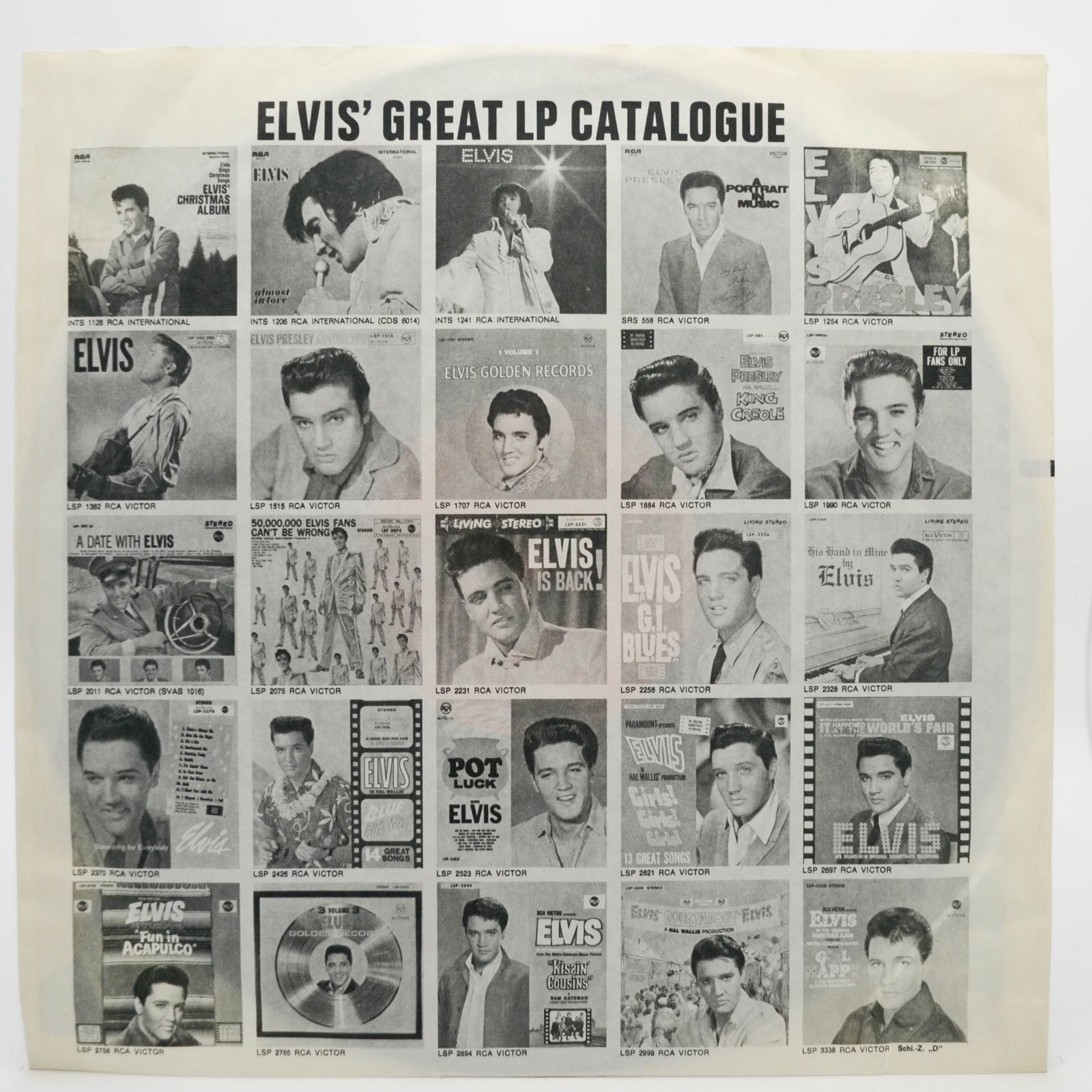 Elvis — He Touched Me, 1972