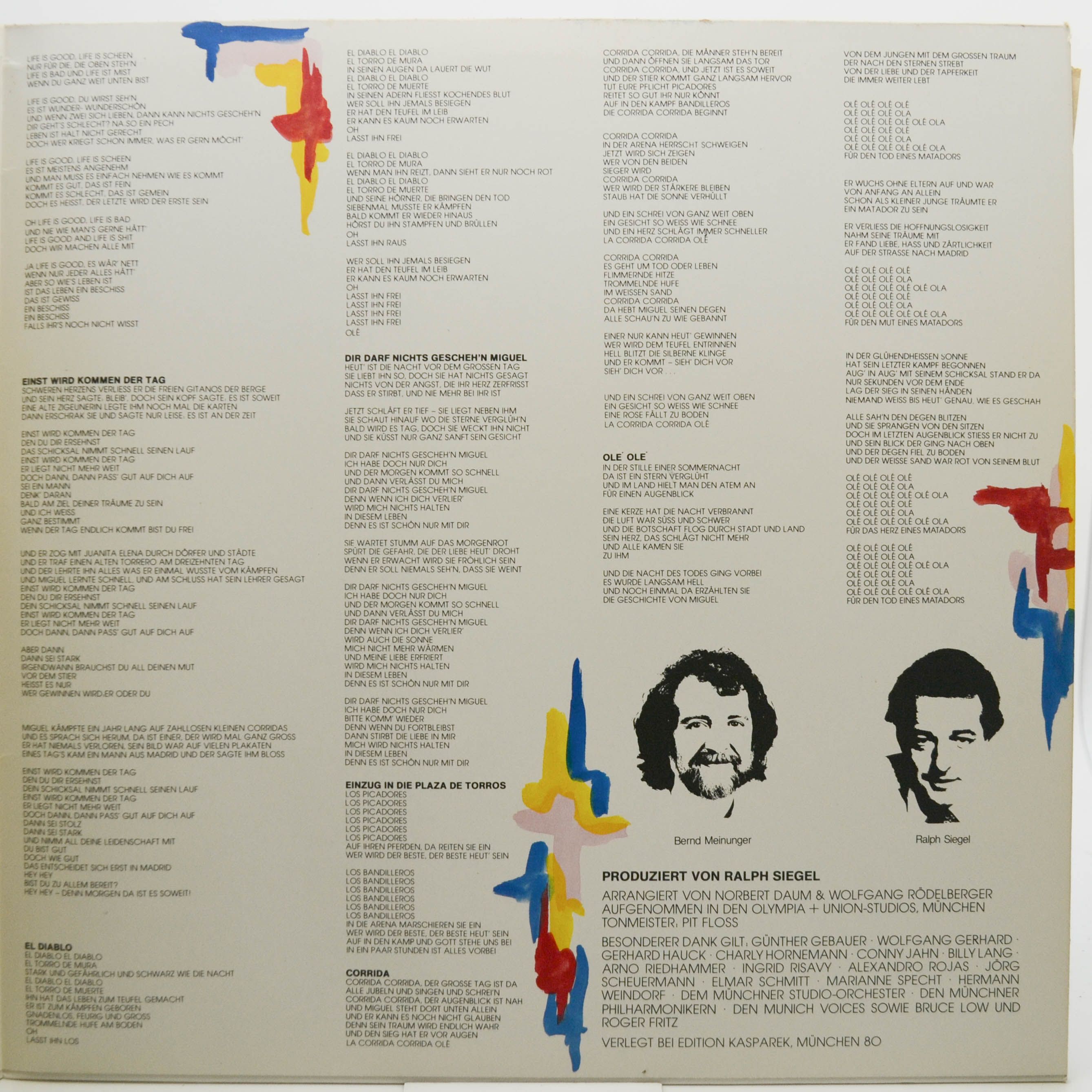 Dschinghis Khan — Corrida, 1983